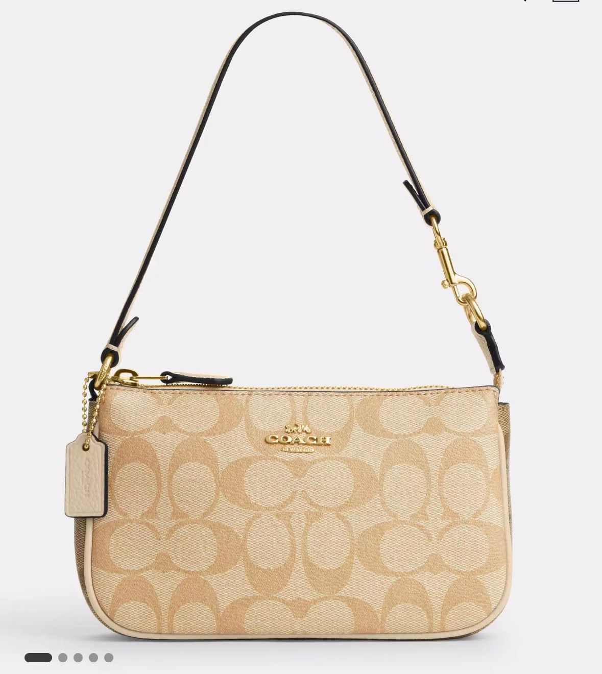 image of NWT Coach Nolita 19 In Blocked Signature Canvas, Women's