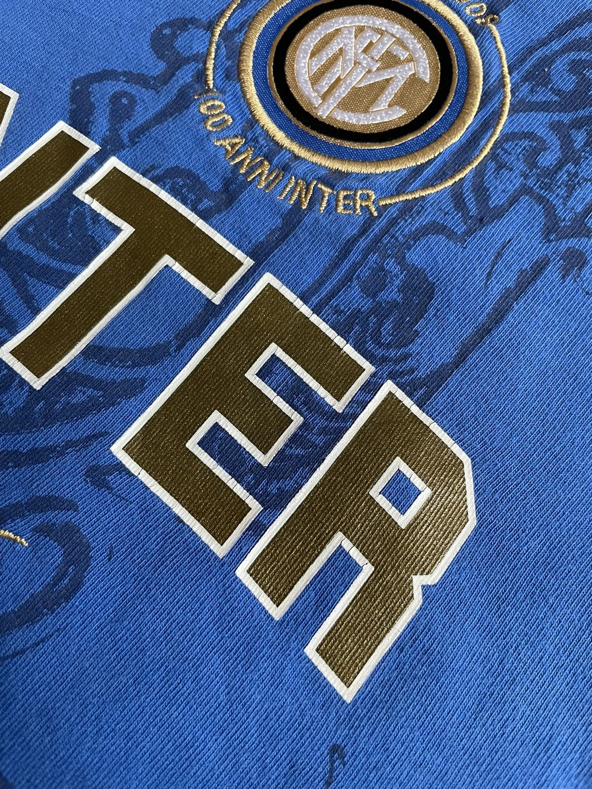 Vintage Nike Inter Milan Football Club T-Shirt Vintage 00s Size US XL / EU 56 / 4 - 6 Thumbnail