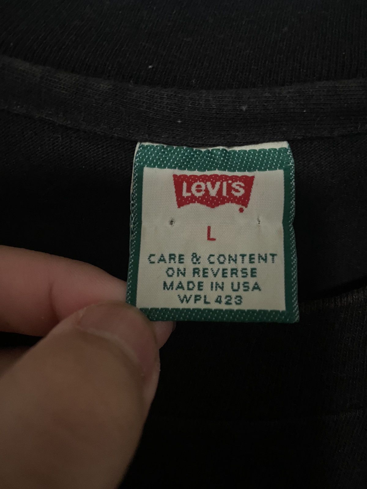 Levi's Vintage Clothing Levis Tee Size US L / EU 52-54 / 3 - 3 Thumbnail