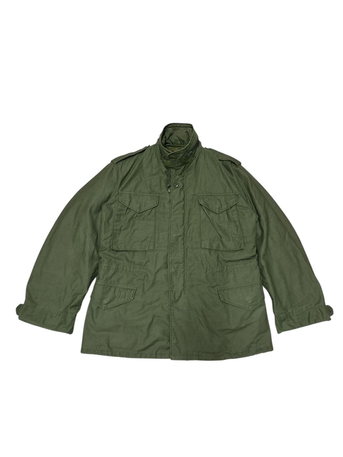 Vintage TAXI DRIVER M-65 MILITARY JACKET BY ISRATEX Size US L / EU 52-54 / 3 - 2 Thumbnail