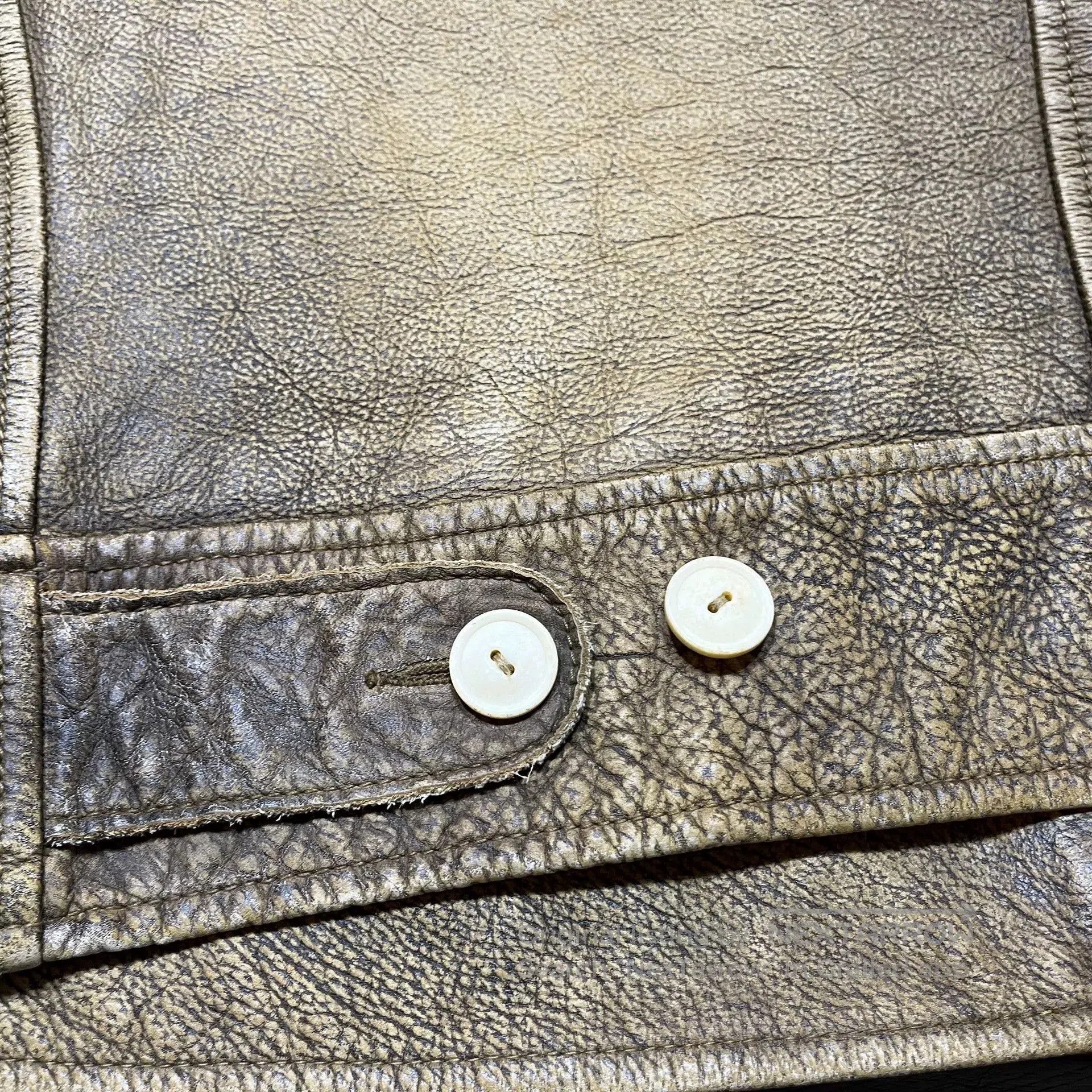 RRL Ralph Lauren rare modified A2 leather jacket RRL. Size US M / EU 48-50 / 2 - 6 Thumbnail