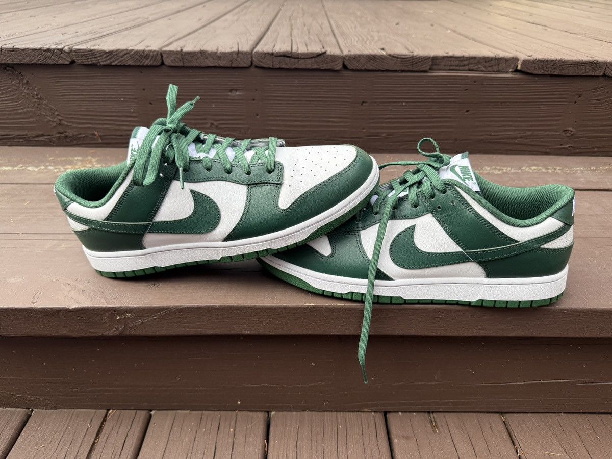 Nike Nike Dunk low Michigan State Size US 13 / EU 46 - 2 Thumbnail