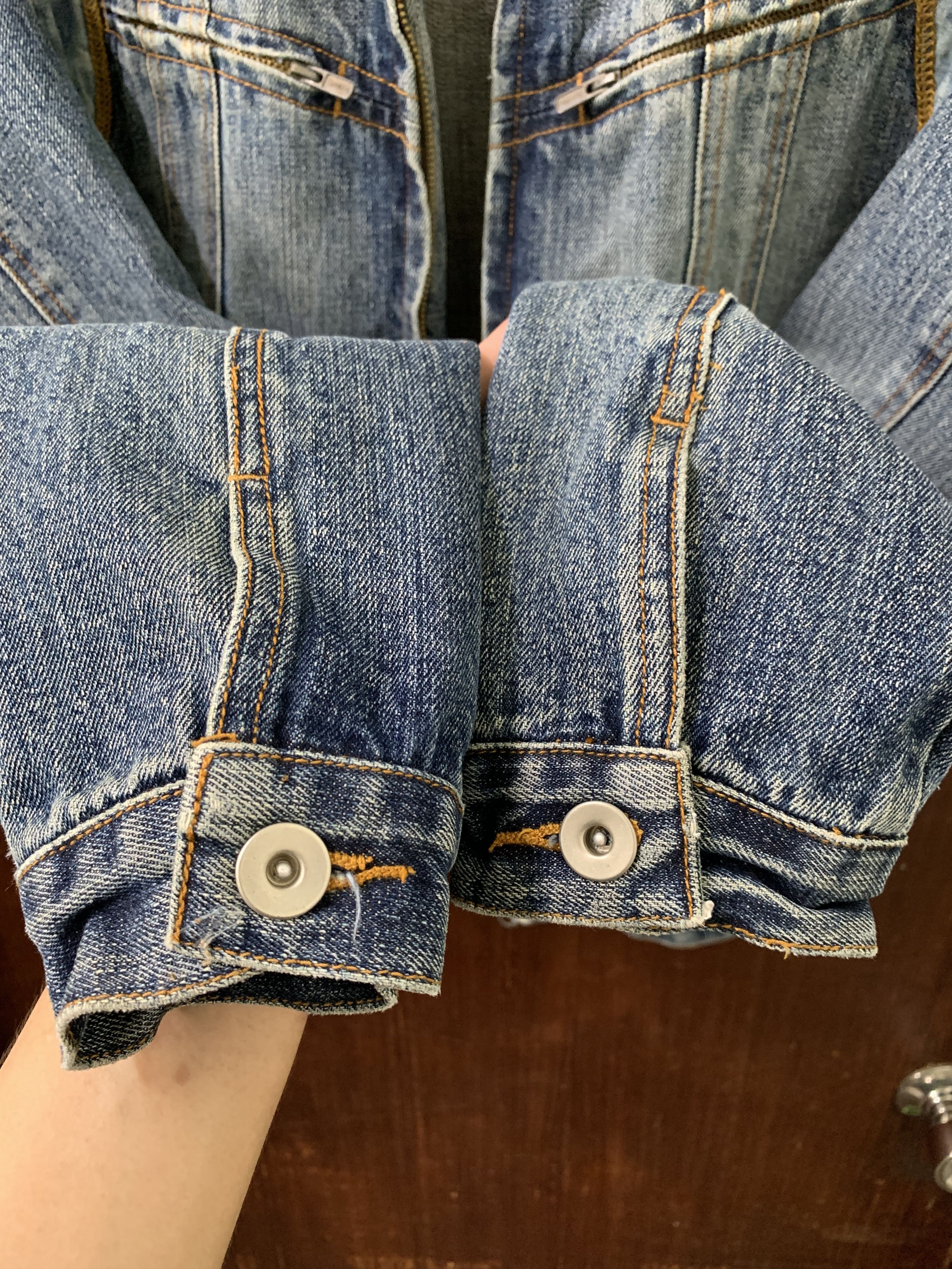 Other 🪡Flat Line Fade Jacket Jeans.(Authentically Styled)✨ Size US XS / EU 42 / 0 - 6 Thumbnail