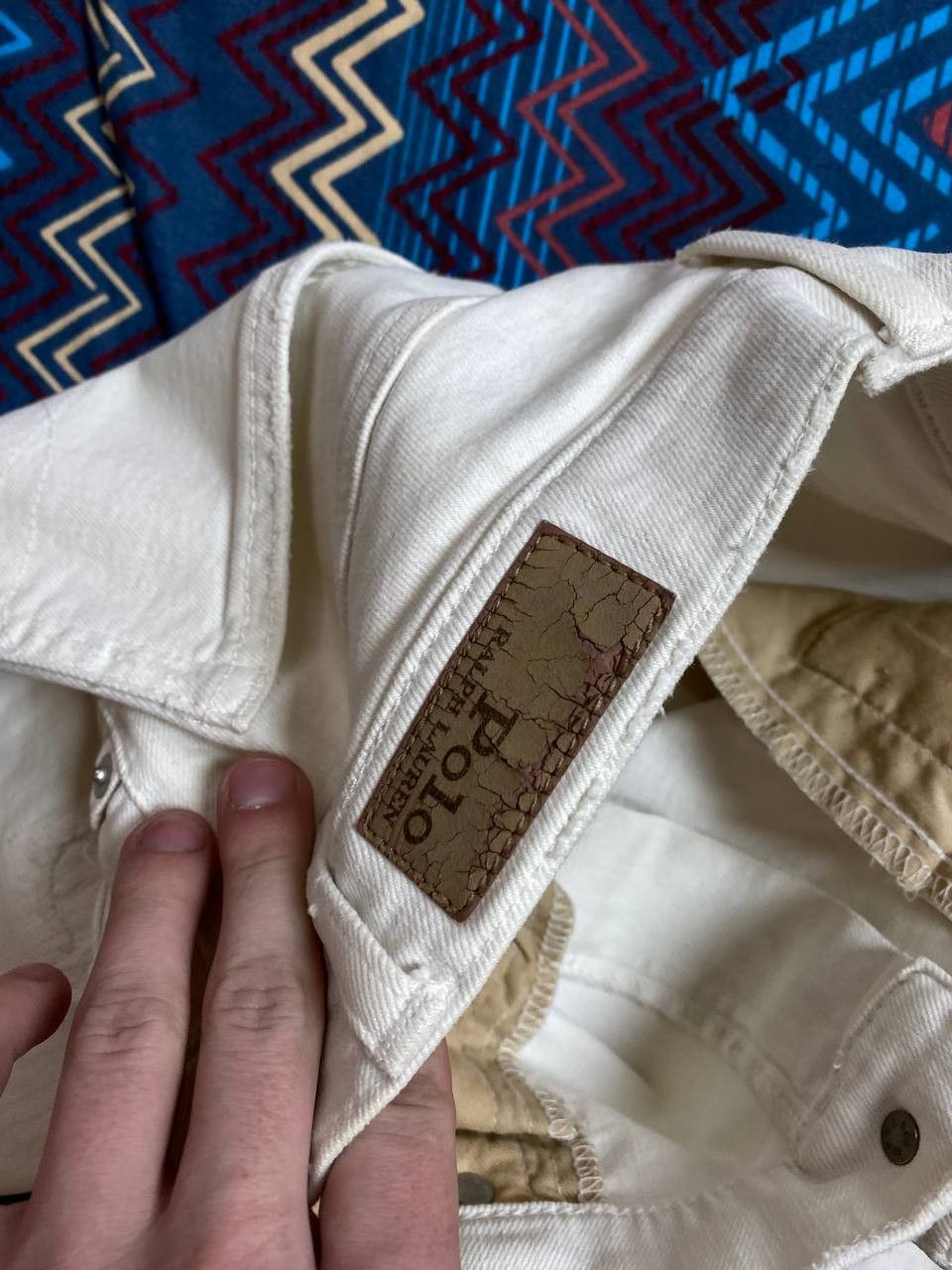 Polo Ralph Lauren × RRL Ralph Lauren Double RRL Slim Fit Straight Fit Light Tan Pants Jean Size 28" / US 6 / IT 42 - 5 Thumbnail