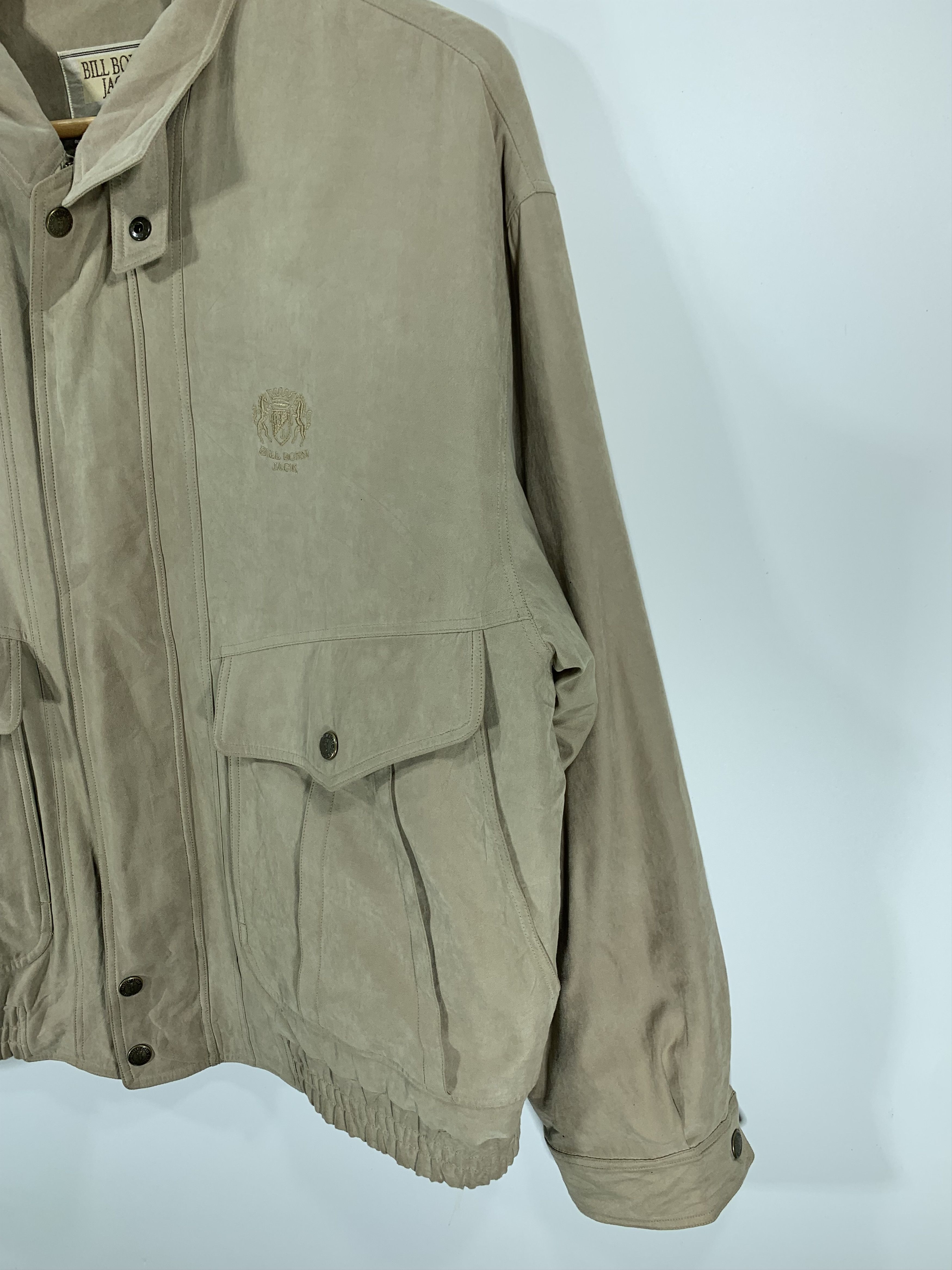 Japanese Brand × Vintage Vintage Bill Born Jacket Bomber Jacket Size US L / EU 52-54 / 3 - 2 Thumbnail