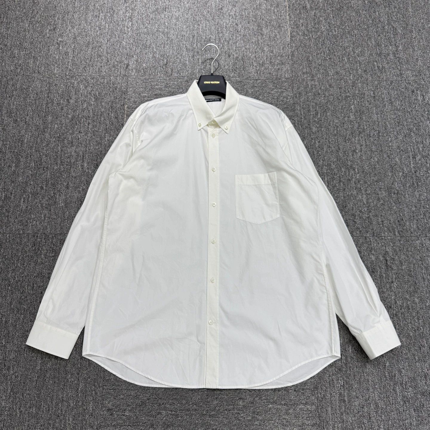 Balenciaga Balenciaga Pocket Shirt 38 New Collar Bubble Size US XXS / EU 40 - 1 Thumbnail