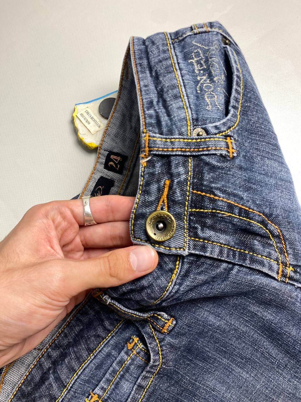 Ed Hardy Vintage Jeans Yk2 Ed Hardy Skinny Size 24" / US 00 / IT 34 - 9 Thumbnail