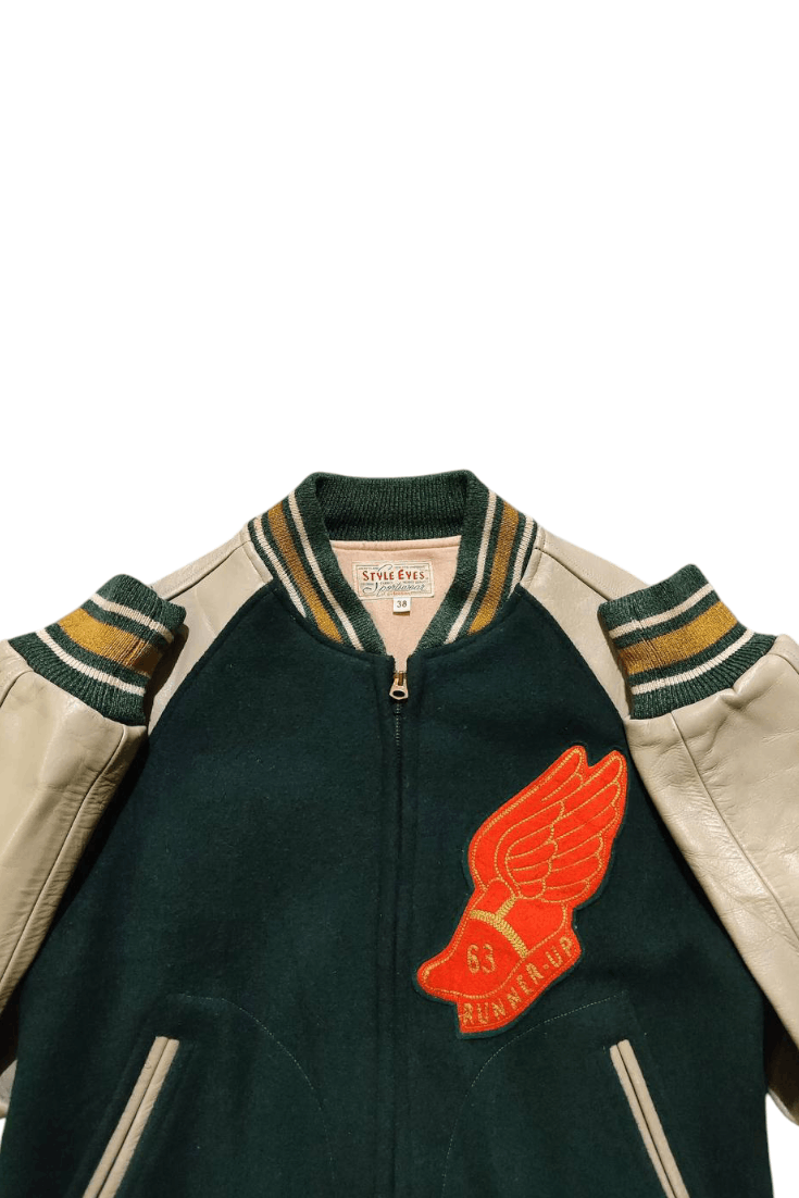 Japanese Brand RARE Vintage Style Eyes by Toyo Enterprises Varsity Jacket Size US M / EU 48-50 / 2 - 4 Thumbnail