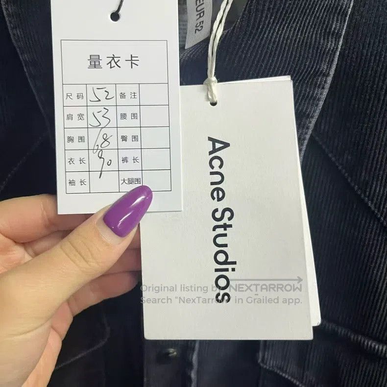 Acne Studios Acne Studios Black solid single-breasted pointed collar po Size US L / EU 52-54 / 3 - 5 Thumbnail