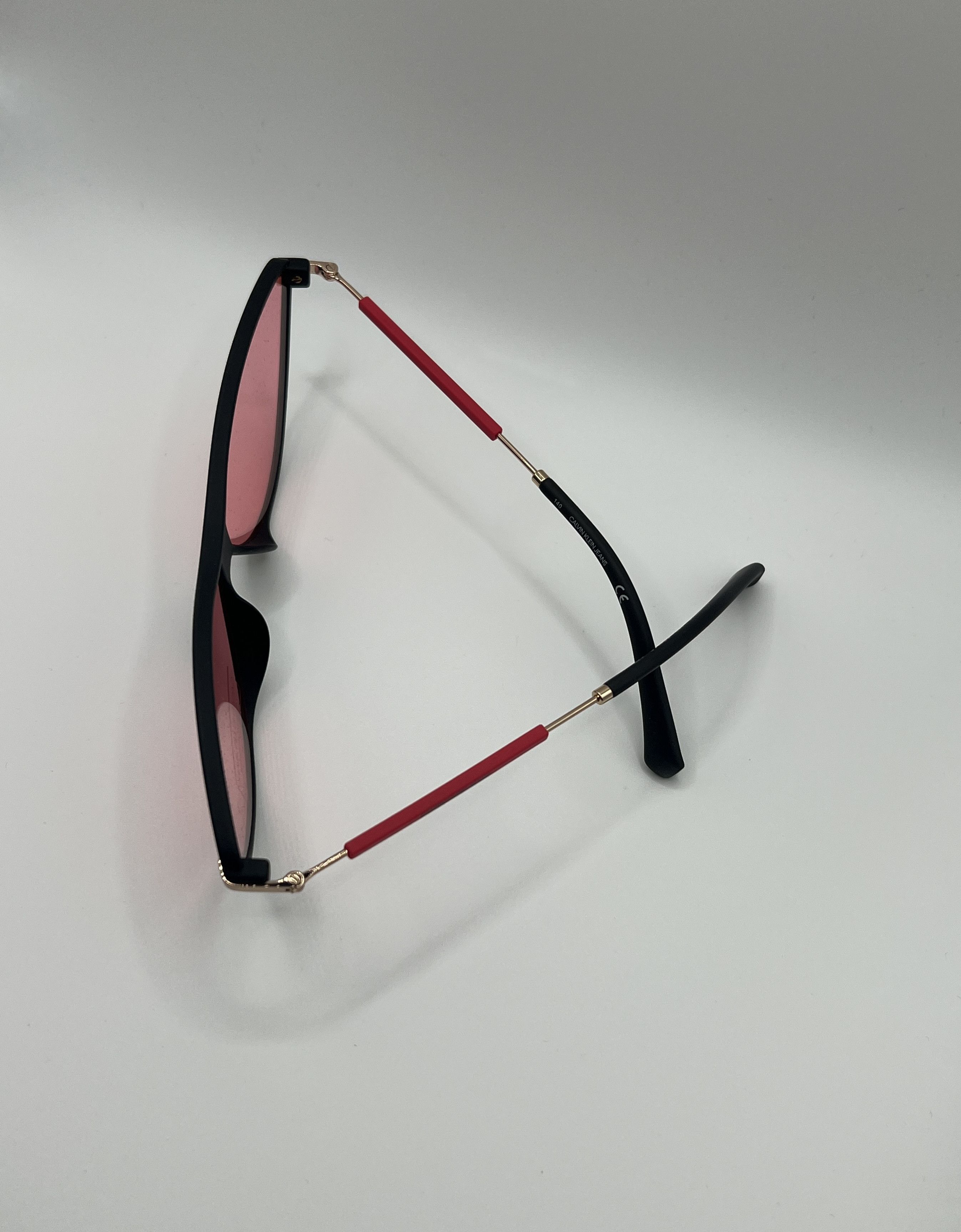 Calvin Klein Calvin Klein Jeans CKJ19702S Cat Eye Sunglasses Pink Lenses Size ONE SIZE - 10 Thumbnail