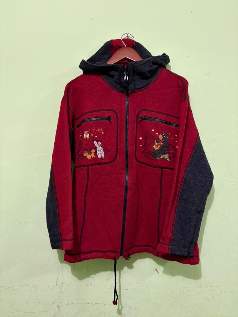 Jean Charles De Castelbajac Vtg Jean de castelbajac Polyester Jacket Size US M / EU 48-50 / 2 - 1 Thumbnail