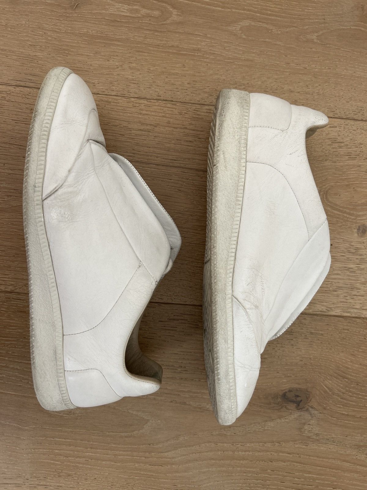 Maison Margiela Maison Margiela Future White Size 13 46 Low Tops Leather Size US 13 / EU 46 - 15 Thumbnail