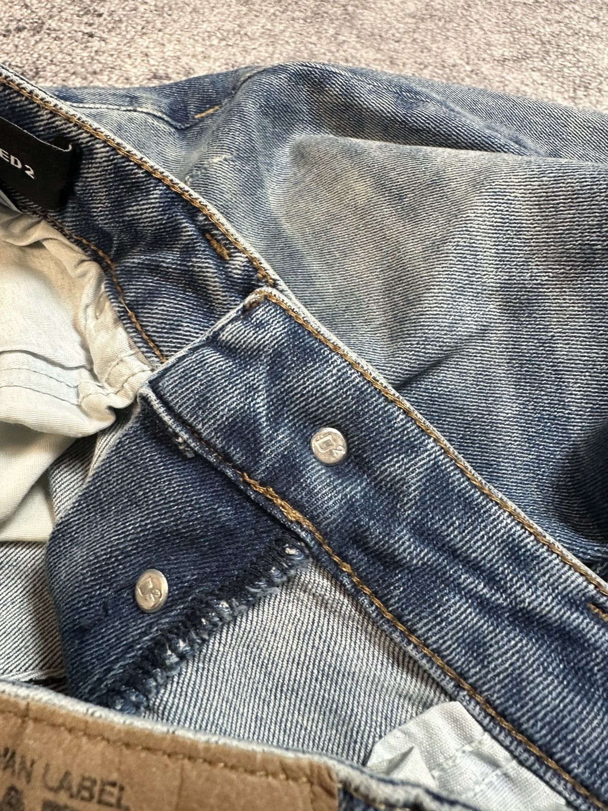 Dsquared2 Y2K dsquared2 jeans Distressed Style Streetwear M Rare Size US 32 / EU 48 - 5 Thumbnail