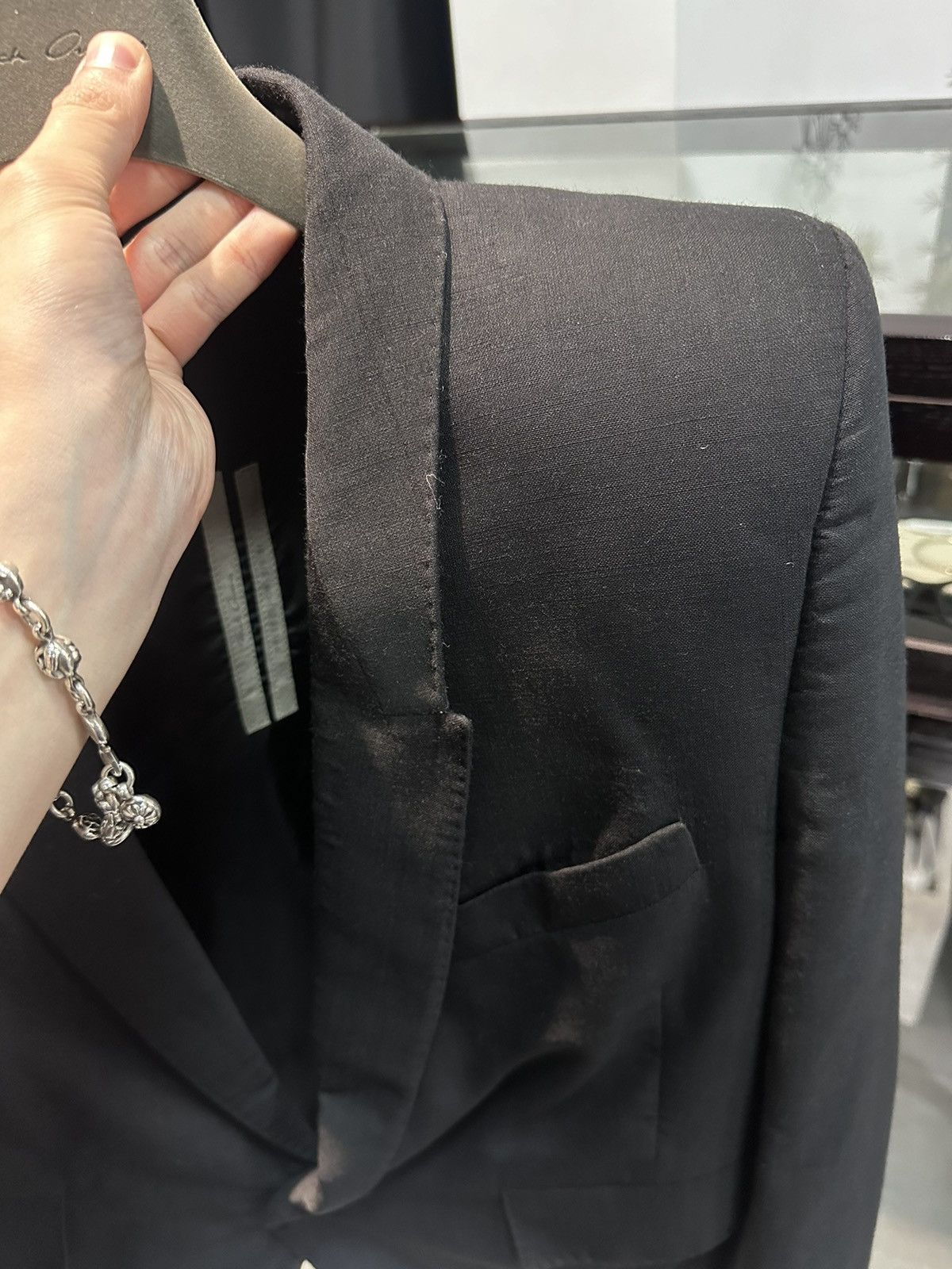 Rick Owens Rick Owens SS21 Neue Alice Blazer Size 44L - 7 Thumbnail
