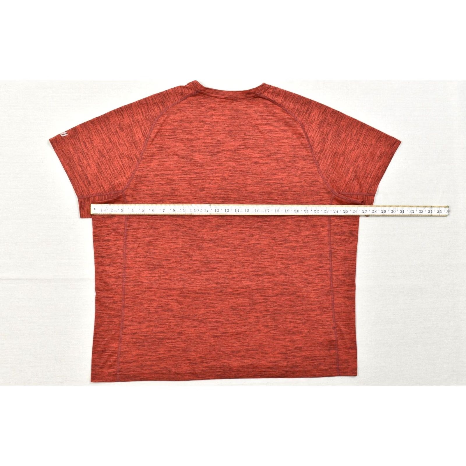 Eddie Bauer Eddie Bauer Motion Men's T-Shirt Short Sleeve Red Heather 2XL FreeDry Logo Crew Neck Shirt Mens Regular Fit Size US 39 - 8 Thumbnail