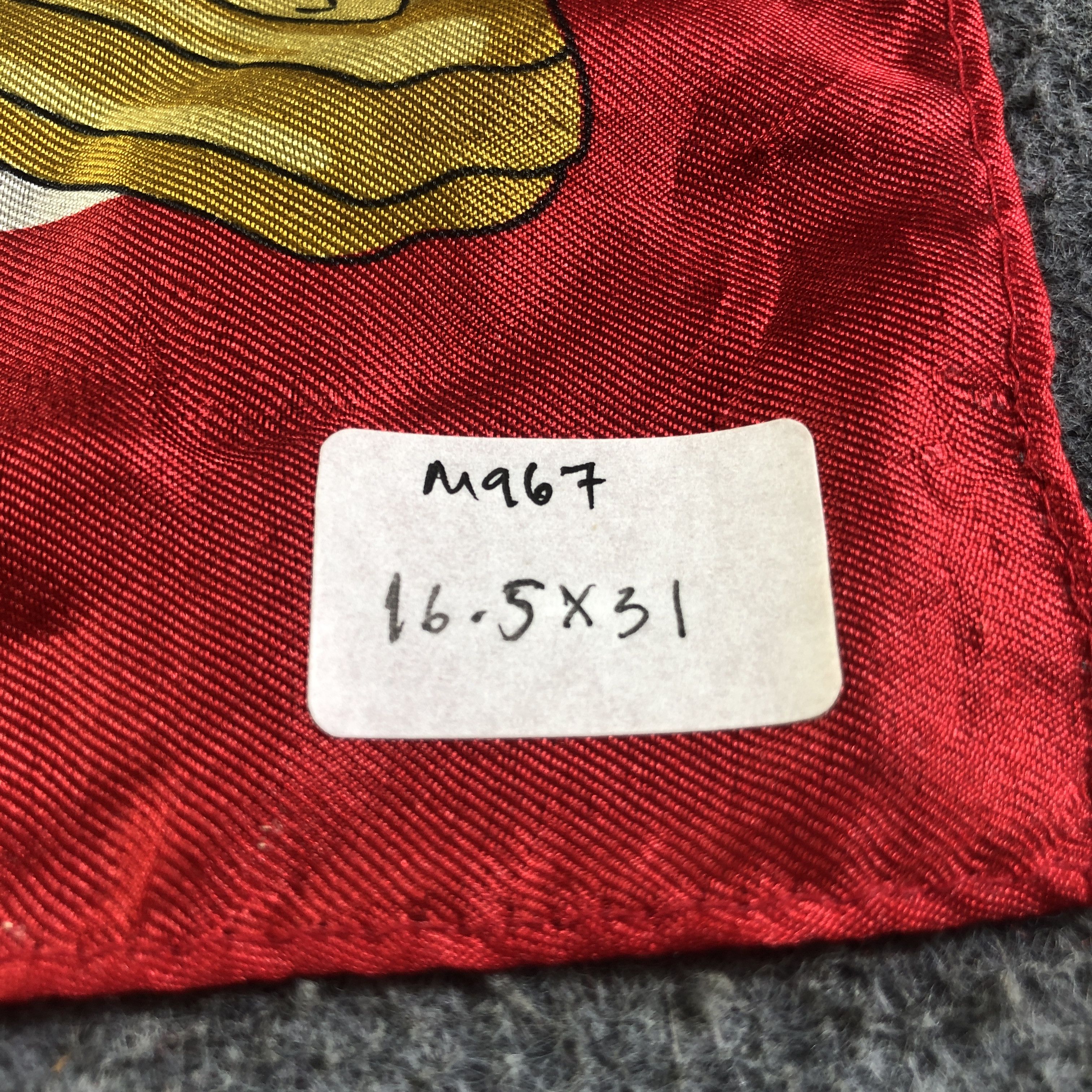Vintage Johann Sebastian Bach Luxury Silk Scarf M967 Size ONE SIZE - 9 Thumbnail