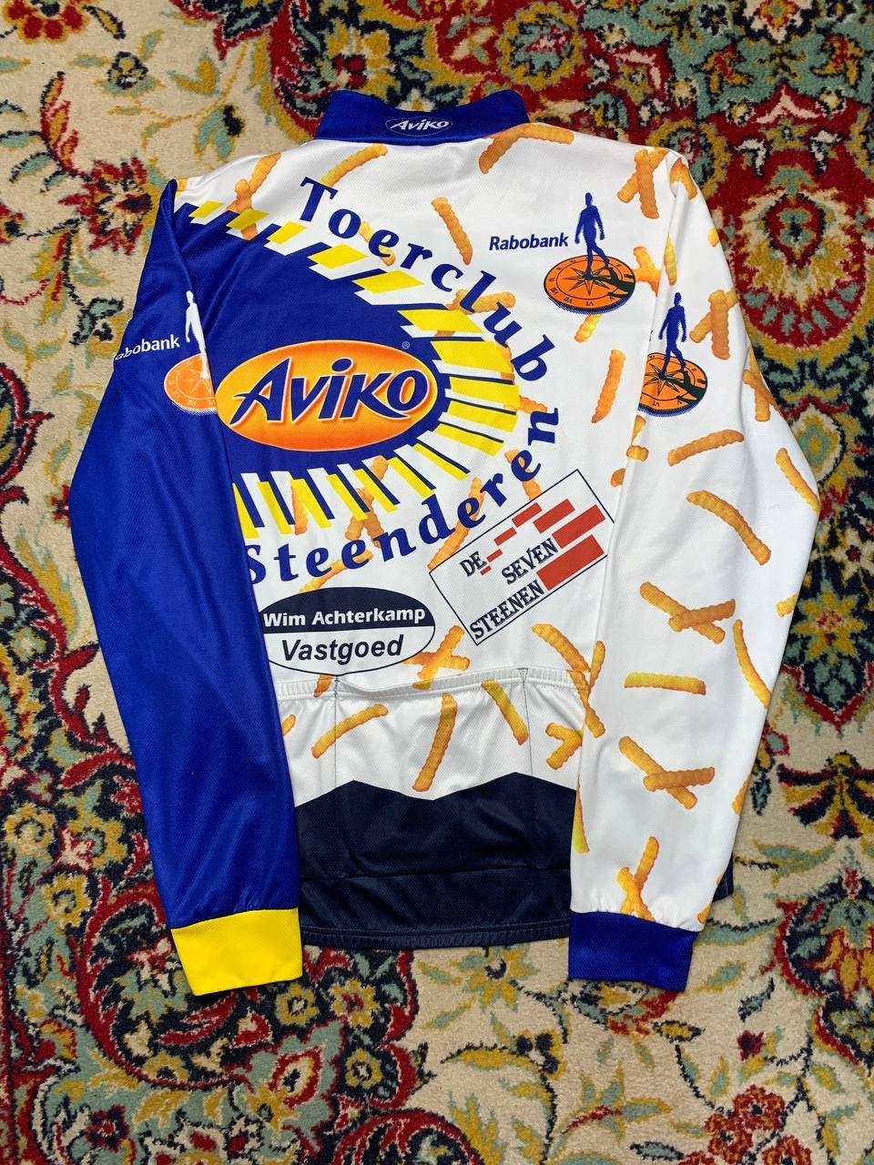 Vintage Lorini Toer club avico Bicycle center cycling jersey Size US L / EU 52-54 / 3 - 2 Thumbnail