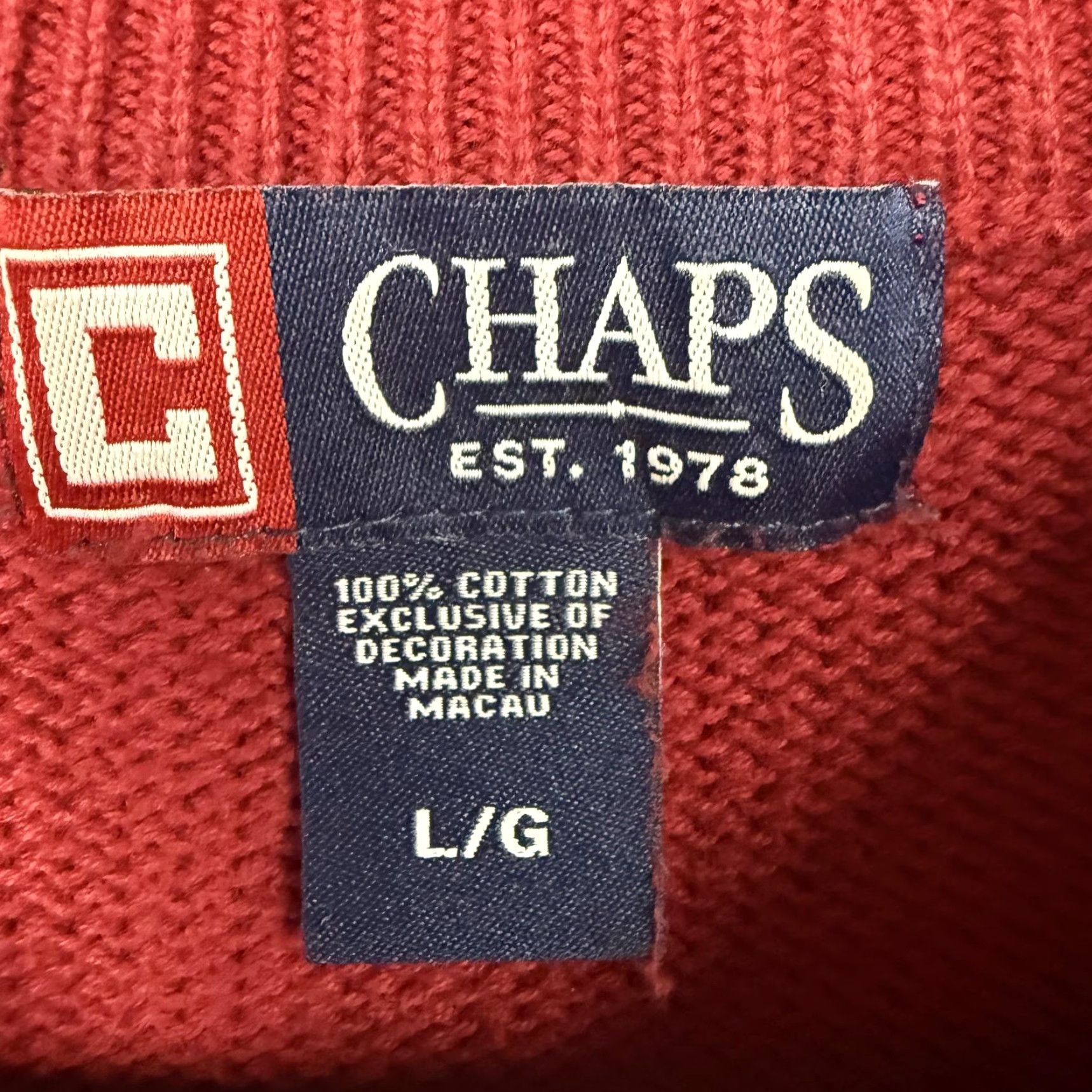 Chaps VINTAGE Chaps Sweater Shirt? Size US L / EU 52-54 / 3 - 6 Thumbnail
