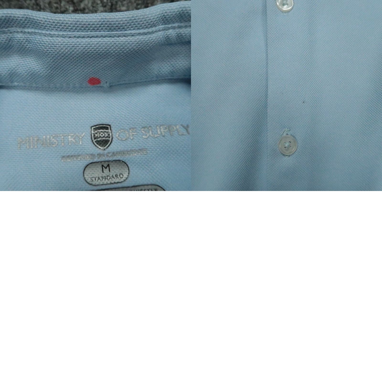Vintage Ministry Of Supply Shirt Mens Medium Blue Performance Long Sleeve Button-Up Shirt Size US M / EU 48-50 / 2 - 8 Thumbnail