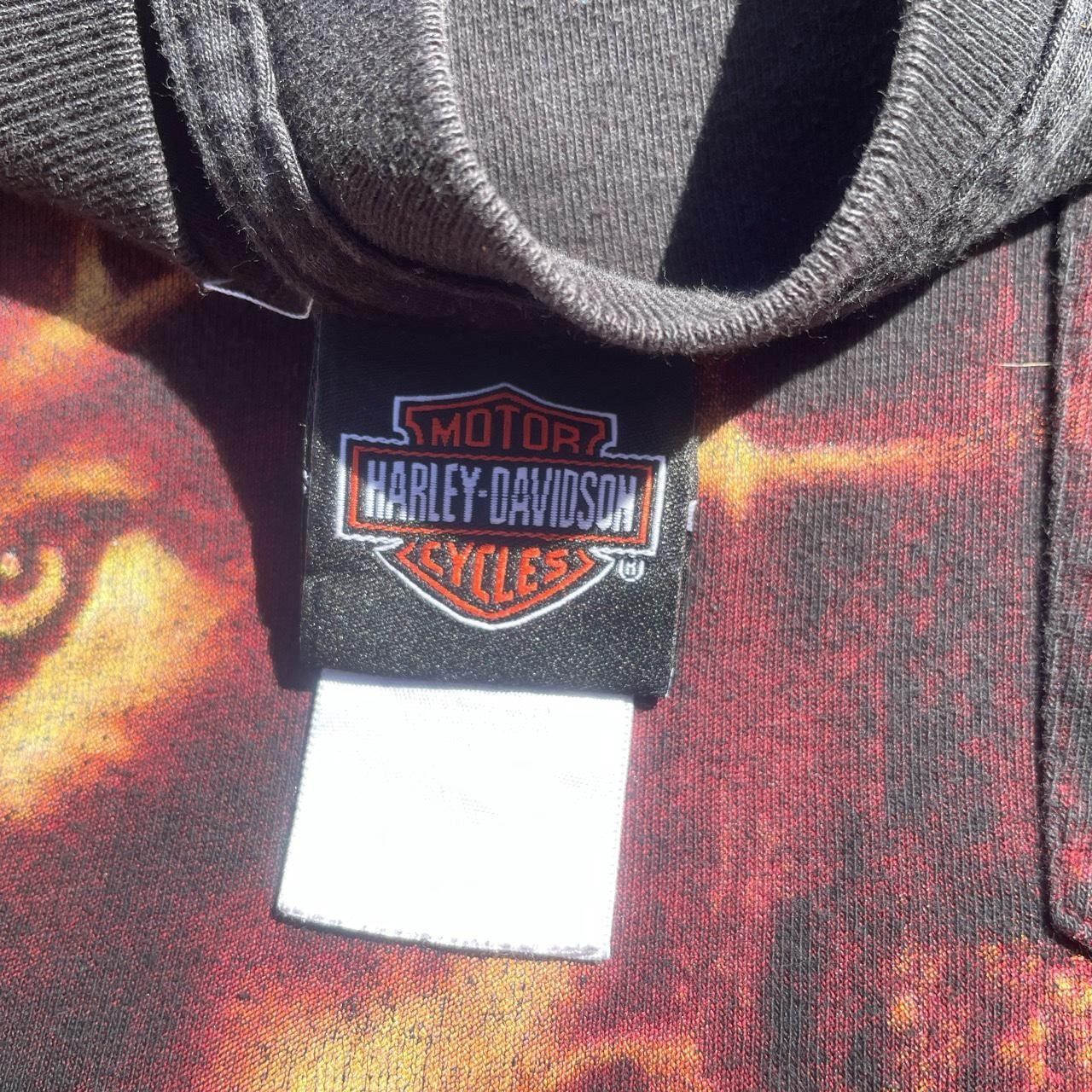 Harley Davidson × Vintage Vintage Y2k Harley Davidson Wolf Long Sleeve Size US L / EU 52-54 / 3 - 5 Thumbnail