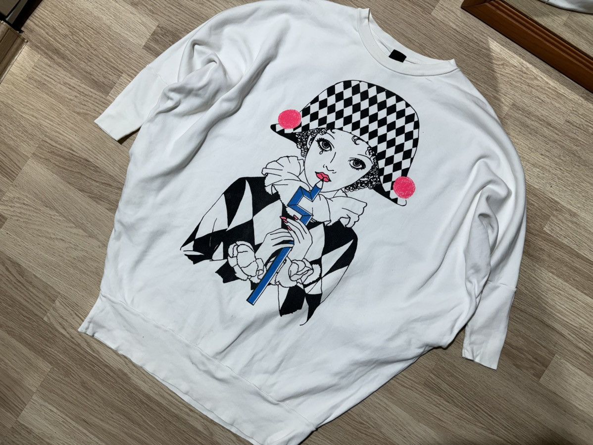 Bernhard Willhelm × Designer Bernhard Willhelm oversized Avant Garde sweatshirt Size L / US 10 / IT 46 - 2 Thumbnail