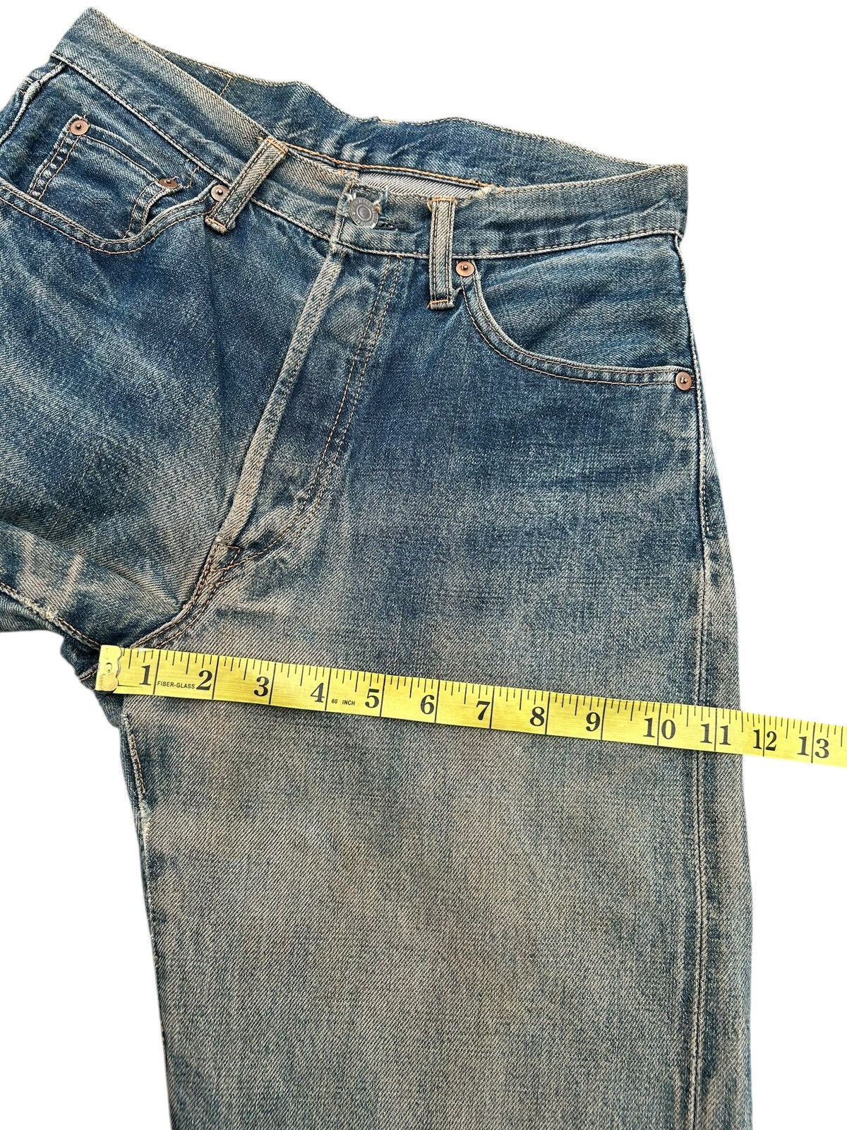 Kapital Vintage FOB Selvedge Distressed Rusty Mudwash Denim Jeans Size US 28 / EU 44 - 17 Thumbnail