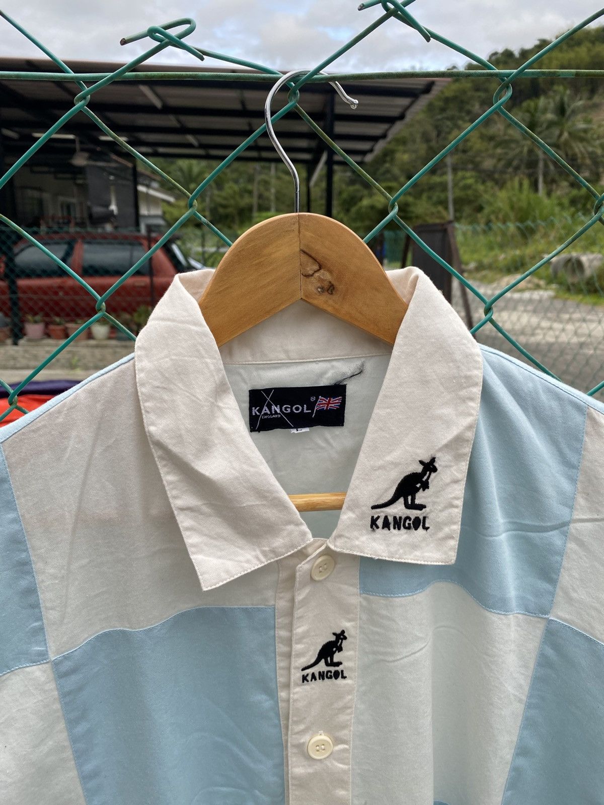 Kangol × Vintage Kangol button up sleepwear shirts Size US L / EU 52-54 / 3 - 3 Thumbnail
