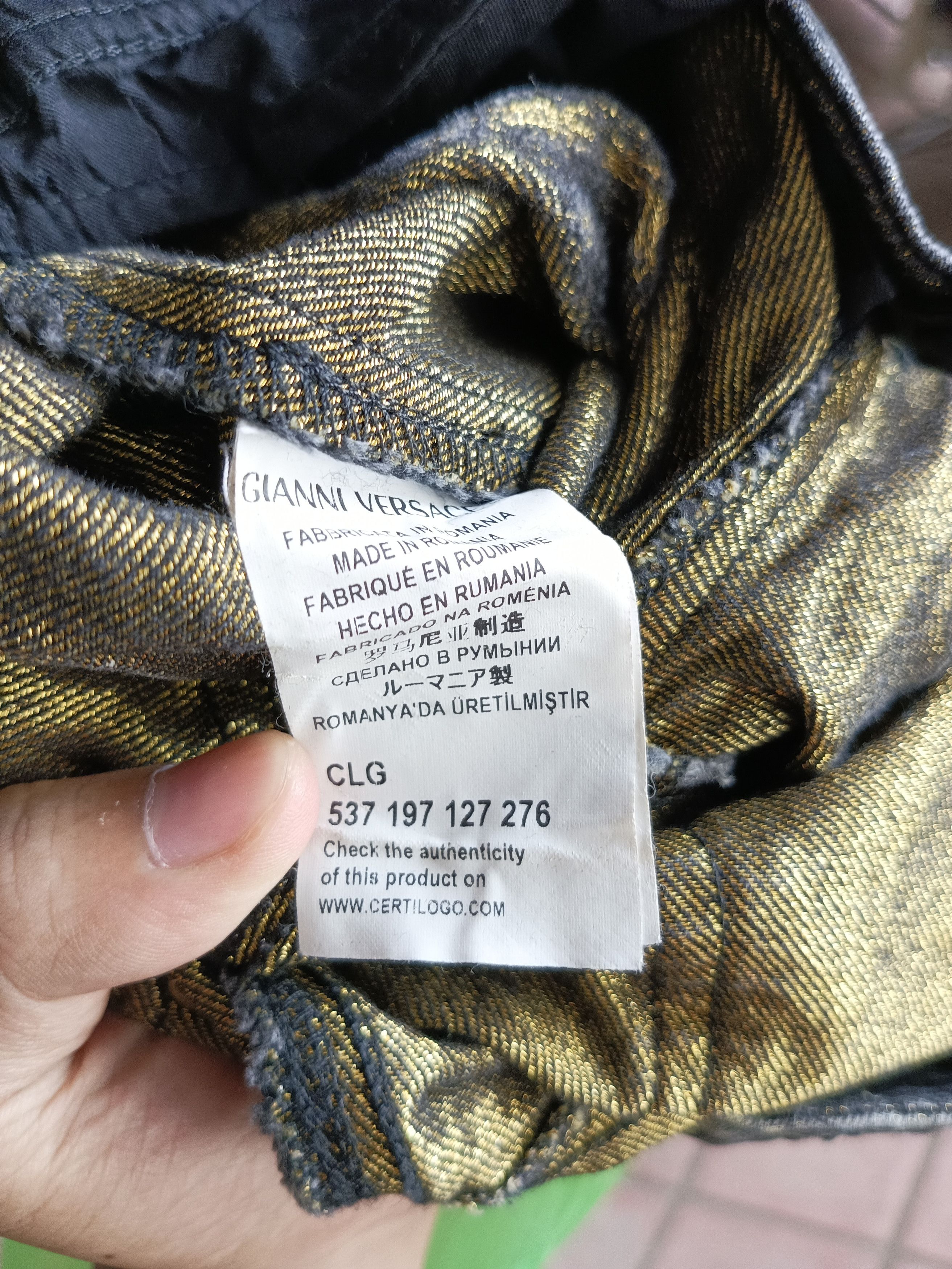 Versace GIANNI VERSUS VERSACE Size 28" / US 6 / IT 42 - 6 Thumbnail