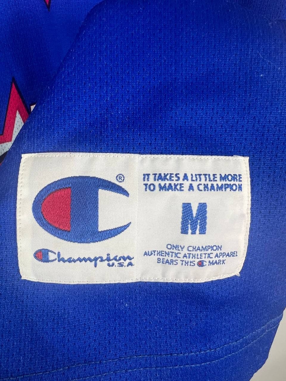Champion × Vintage ALLEN IVERSON #3 PHILADELPHIA 76ERS JERSEY NBA SIZE M Size US M / EU 48-50 / 2 - 3 Thumbnail