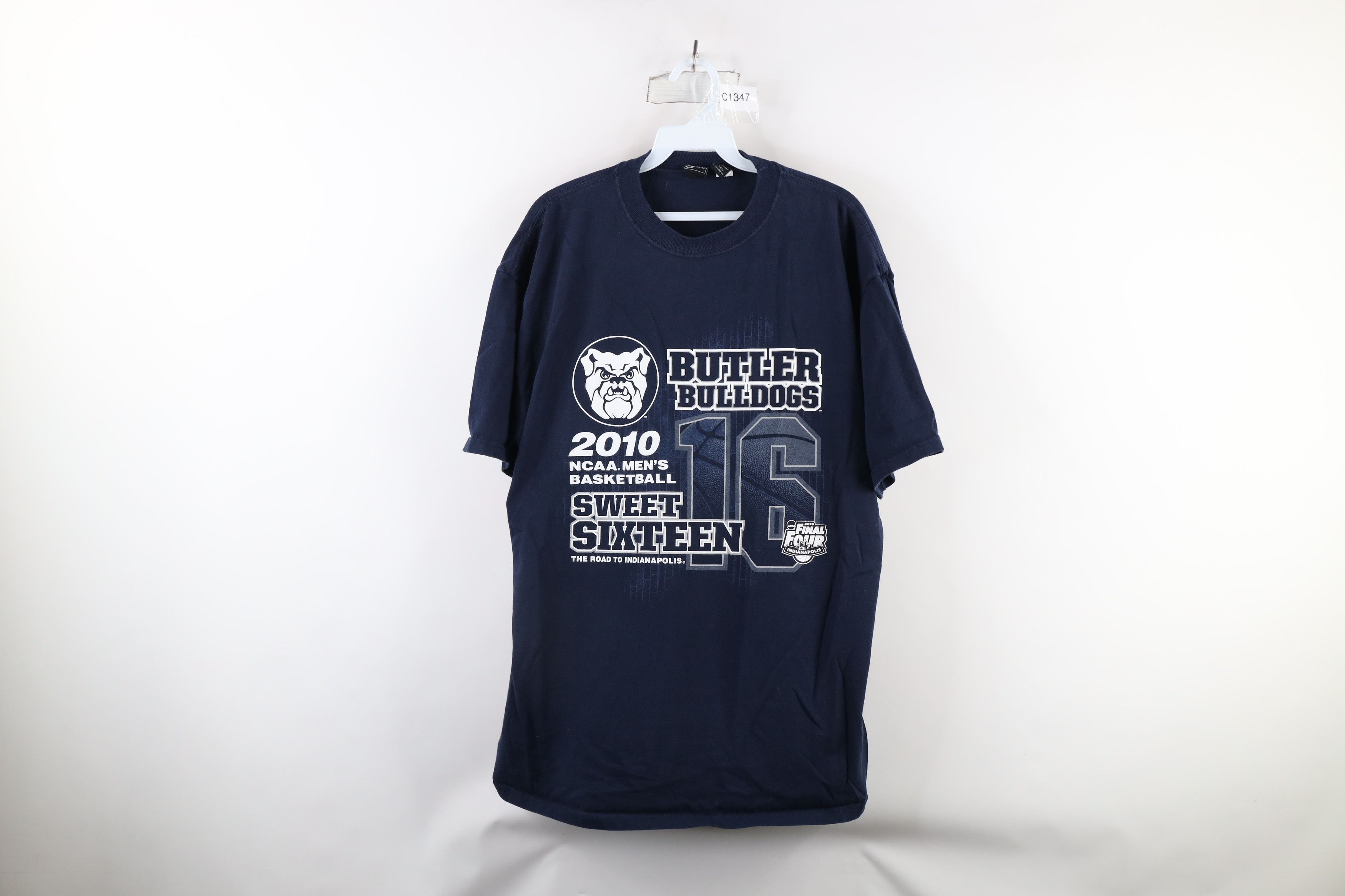 Vintage Y2K Sweet Sixteen Butler University Basketball T-Shirt Blue Size US XL / EU 56 / 4 - 1 Thumbnail