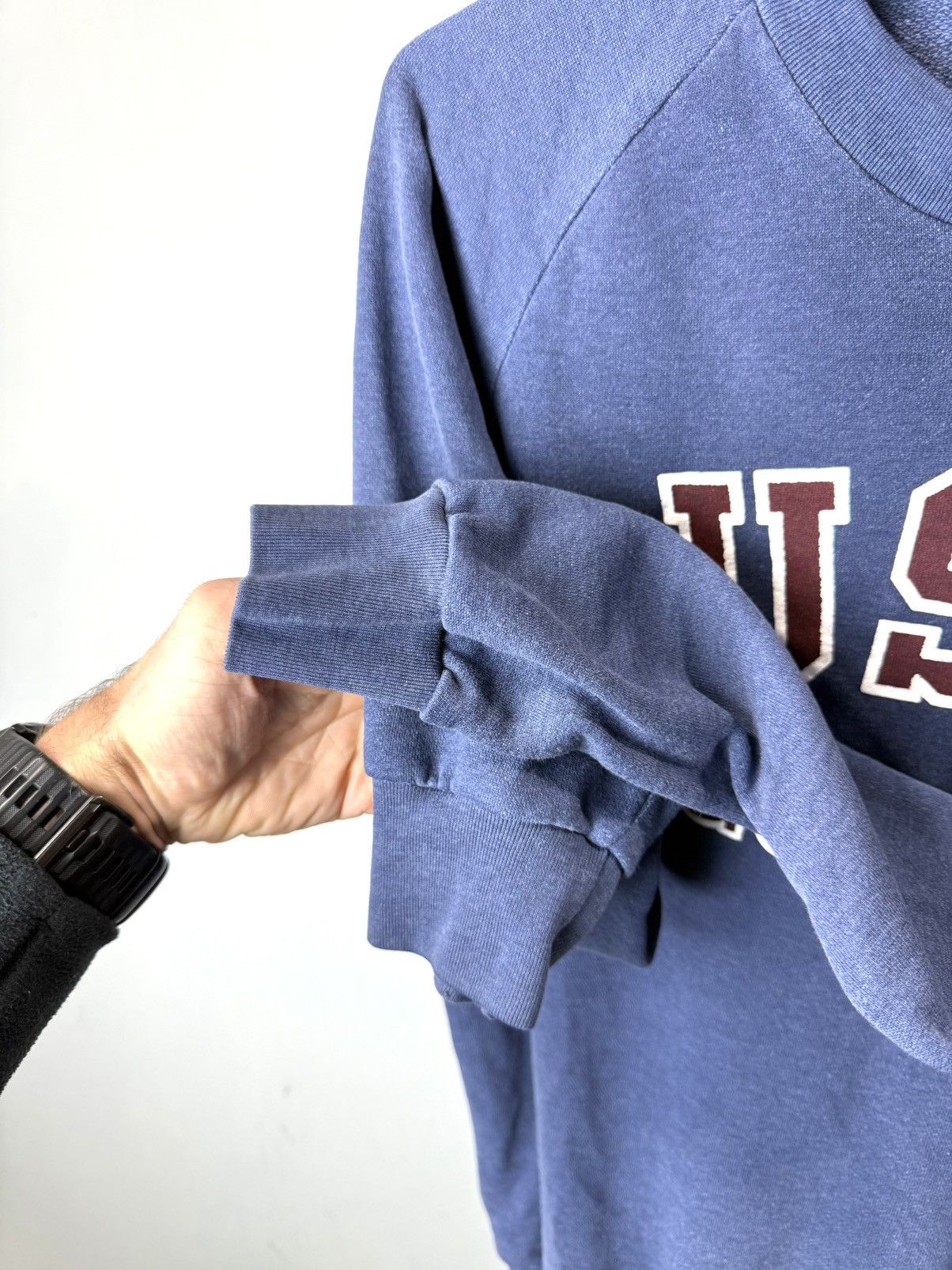 Adidas Rare! 80-90s Vintage Adidas USA Sweatshirt American Size US L / EU 52-54 / 3 - 5 Thumbnail