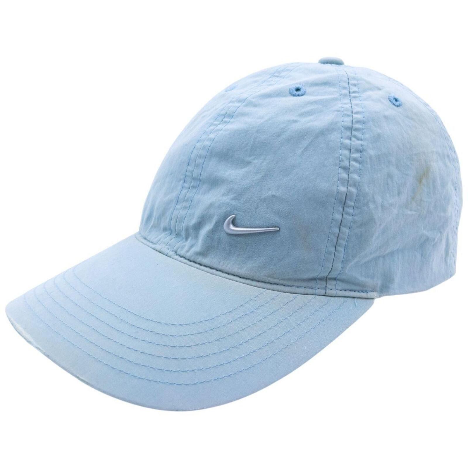 Nike Vintage 2000s Nike Metallic Swoosh Hat Size ONE SIZE - 1 Thumbnail