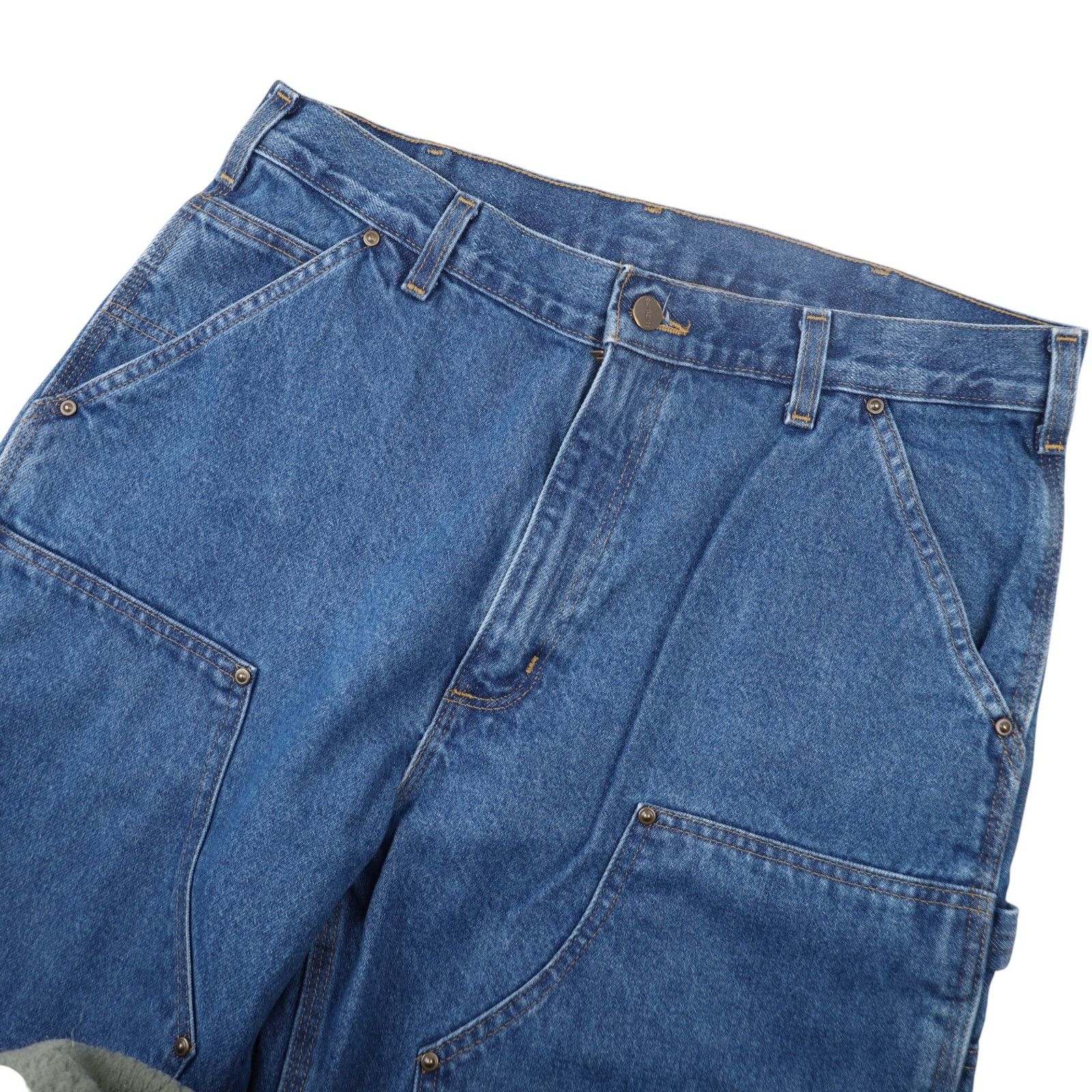 Carhartt Carhartt B73-DST Denim Double Knee Baggy Carpenter Pants Size US 34 / EU 50 - 5 Thumbnail