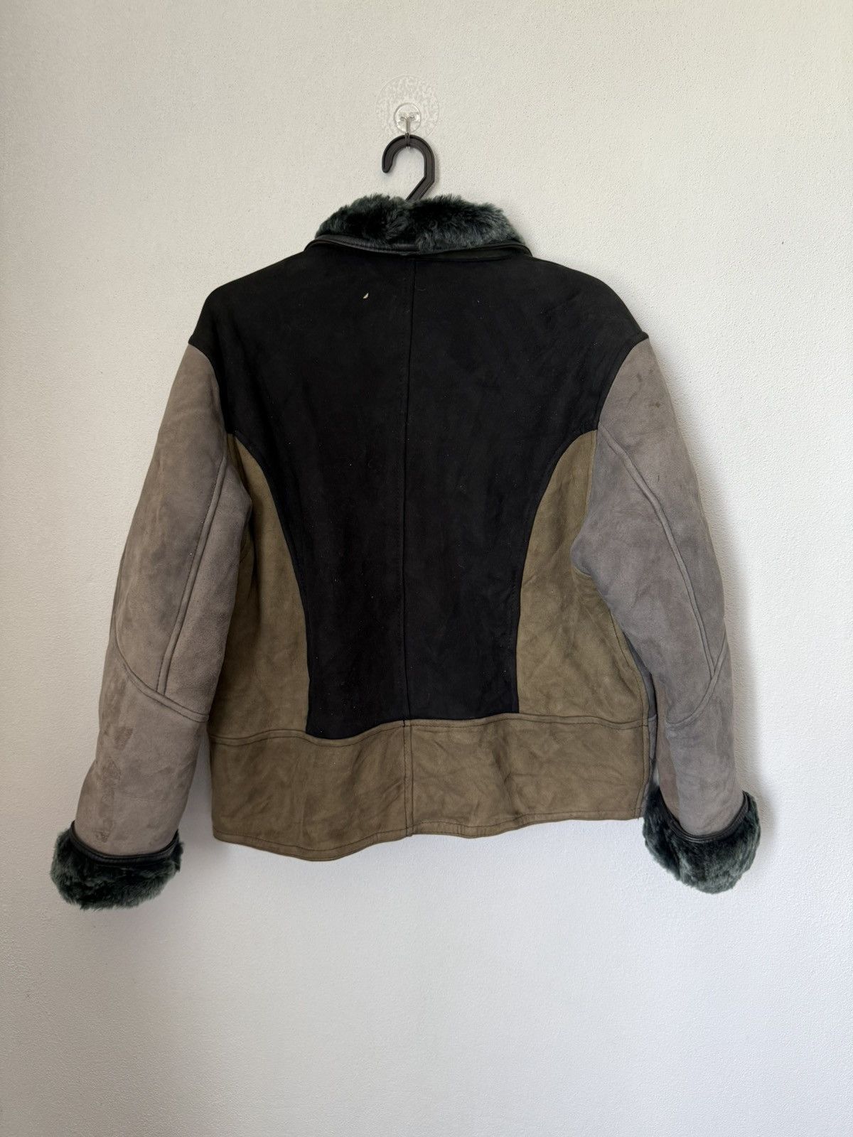 Kadoya MULTI COLOUR SHEEP LEATHER SOFT WITH SHERPA JACKET Size M / US 6-8 / IT 42-44 - 5 Thumbnail
