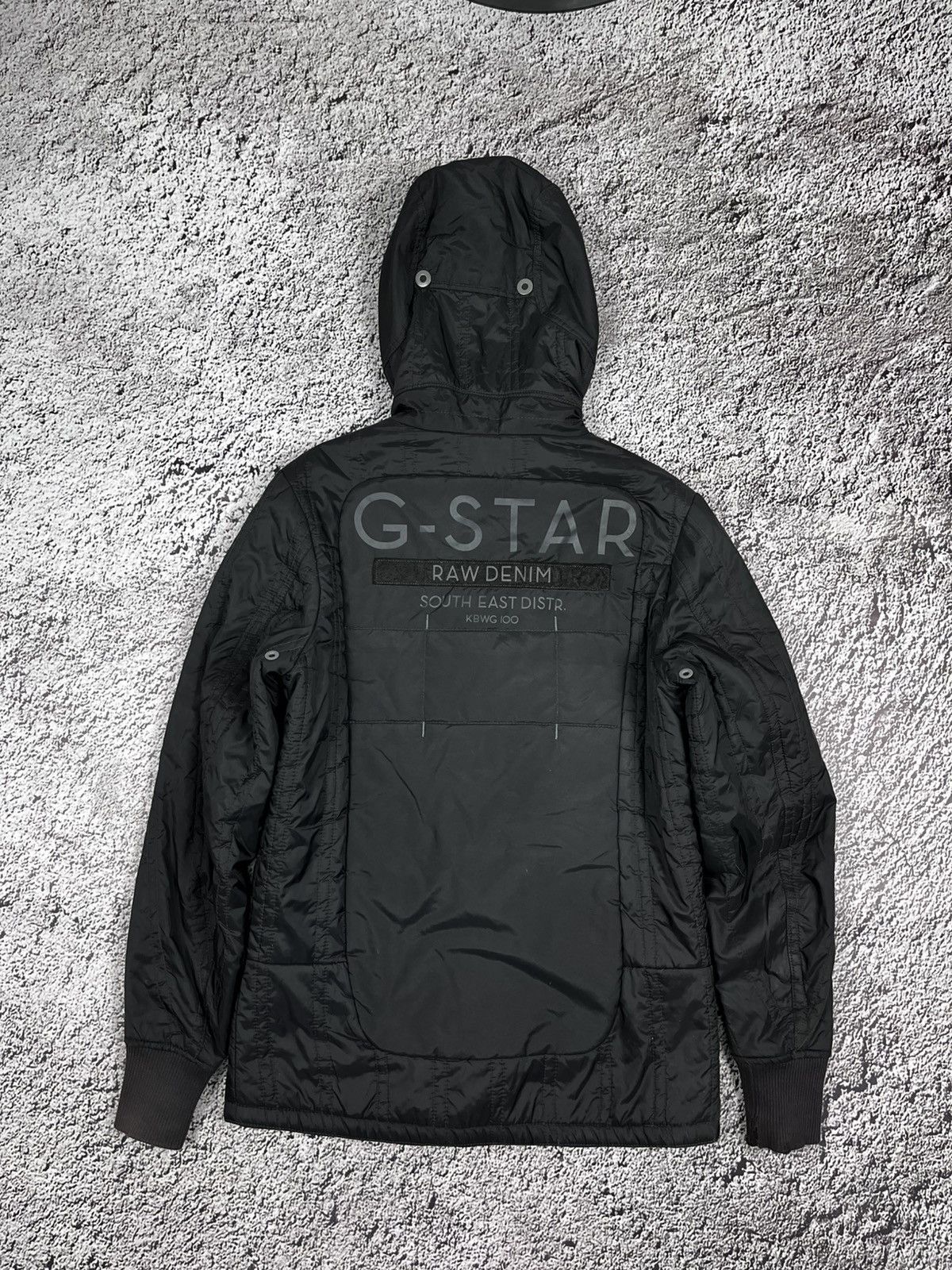 G-Star Vintage Y2K G Star Raw Modern Flight Hooded overshirt jacket Size US S / EU 44-46 / 1 - 7 Thumbnail