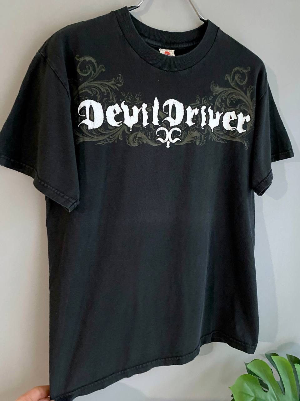 Band Tees × Vintage DevilDriver Rock Band Y2K Vintage Merch T-Shirt, Size S Size US S / EU 44-46 / 1 - 8 Thumbnail
