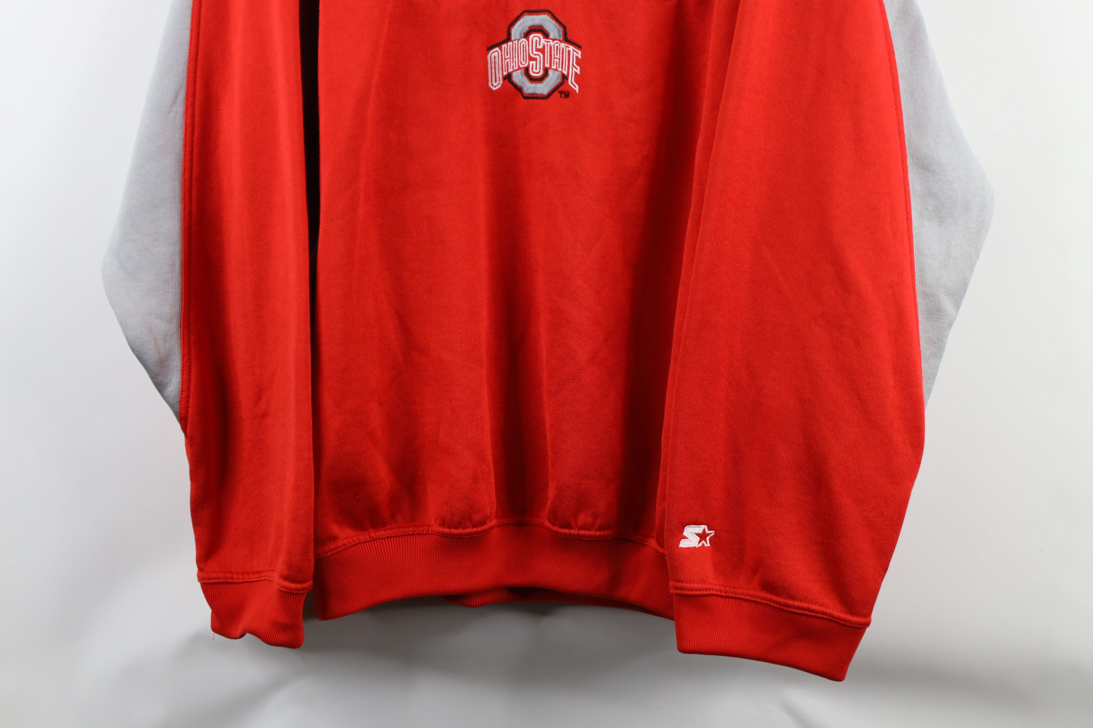 Starter × Vintage Vintage 90s Starter Heavyweight State University Sweatshirt Size US XL / EU 56 / 4 - 3 Thumbnail