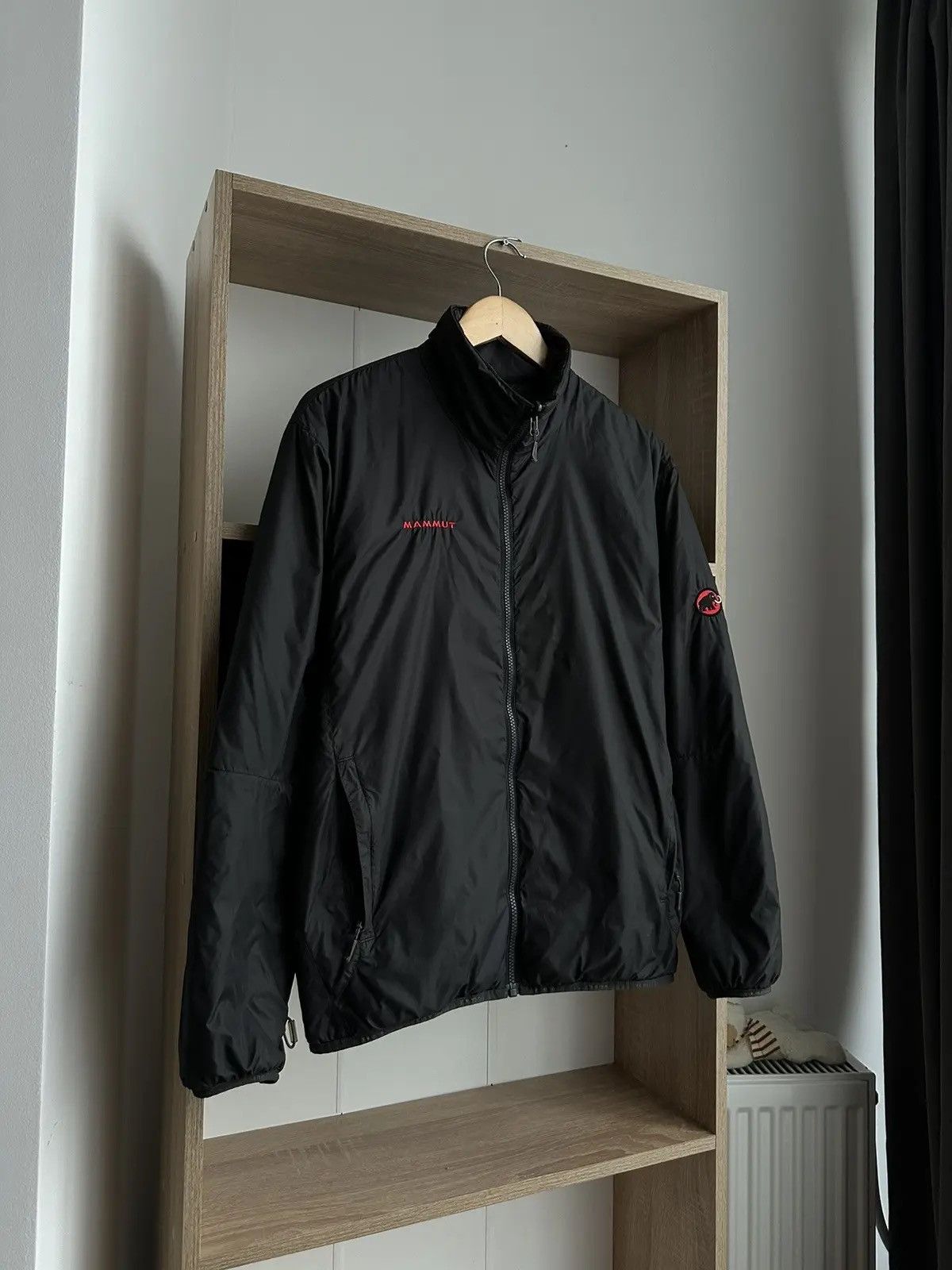 Mammut × Vintage Vintage Mammut Outdoor Black Big Logo Jacket Size US M / EU 48-50 / 2 - 2 Thumbnail