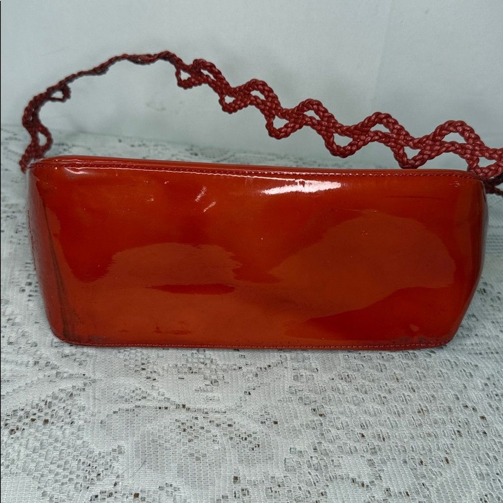 The Unbranded Brand Vintage Stephane Kelian Paris braid rope patent leather bag Size ONE SIZE - 5 Thumbnail
