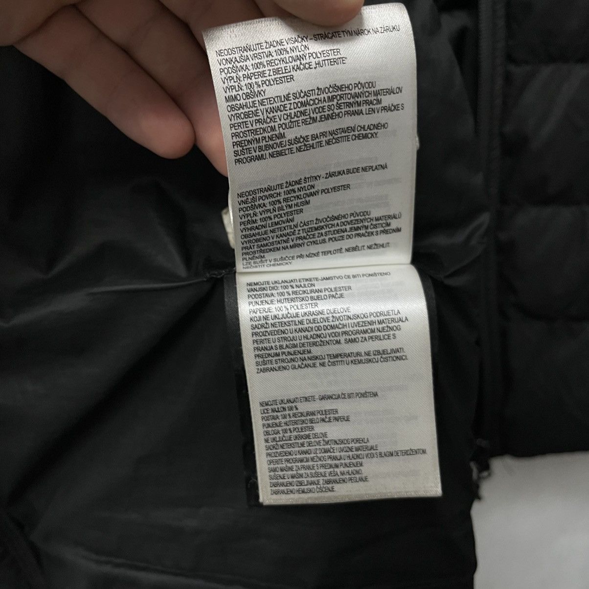Canada Goose Canada goose puffer jacket black label Size L Size US L / EU 52-54 / 3 - 18 Thumbnail