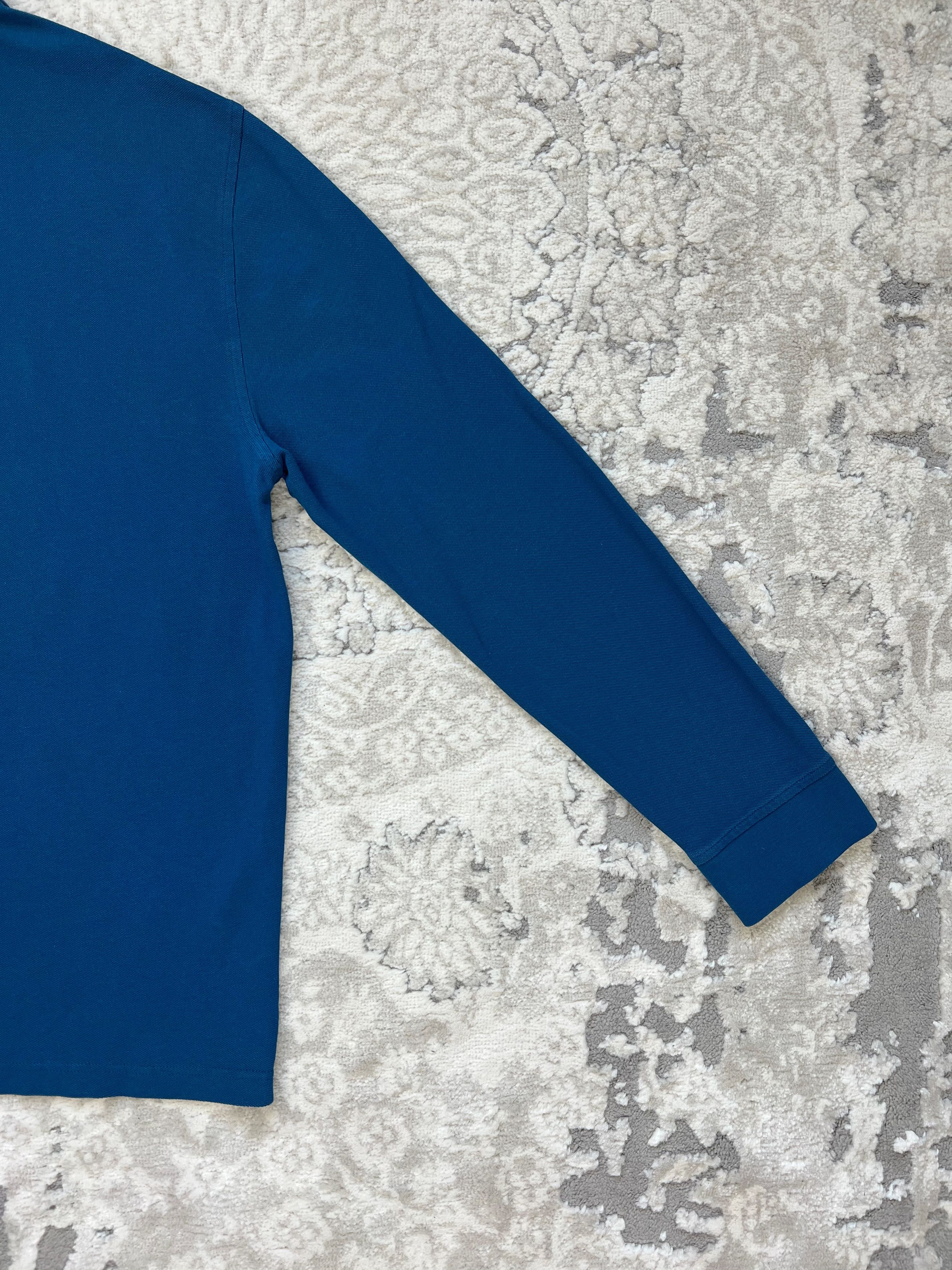Tommy Hilfiger Tommy Hilfiger Long Sleeve Polo Shirt XL – Teal Blue Size US XL / EU 56 / 4 - 12 Thumbnail