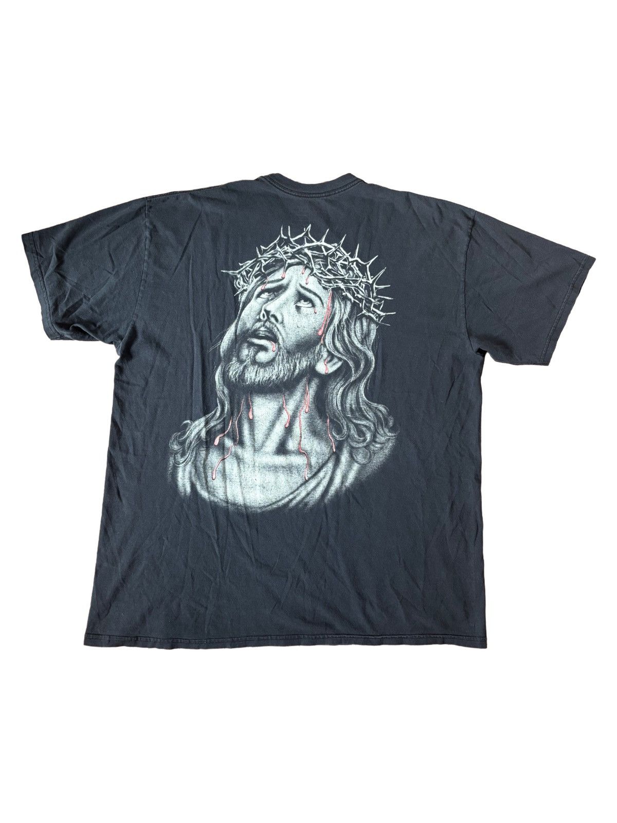 Nike Nike Jesus Christ T-Shirt Size XL Size US XL / EU 56 / 4 - 2 Thumbnail