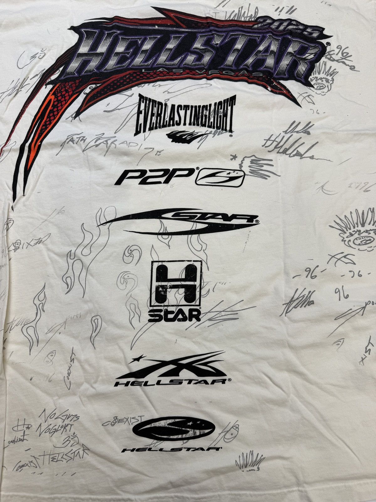 HELLSTAR Hellstar Nascar T-shirt Size US XL / EU 56 / 4 - 3 Thumbnail