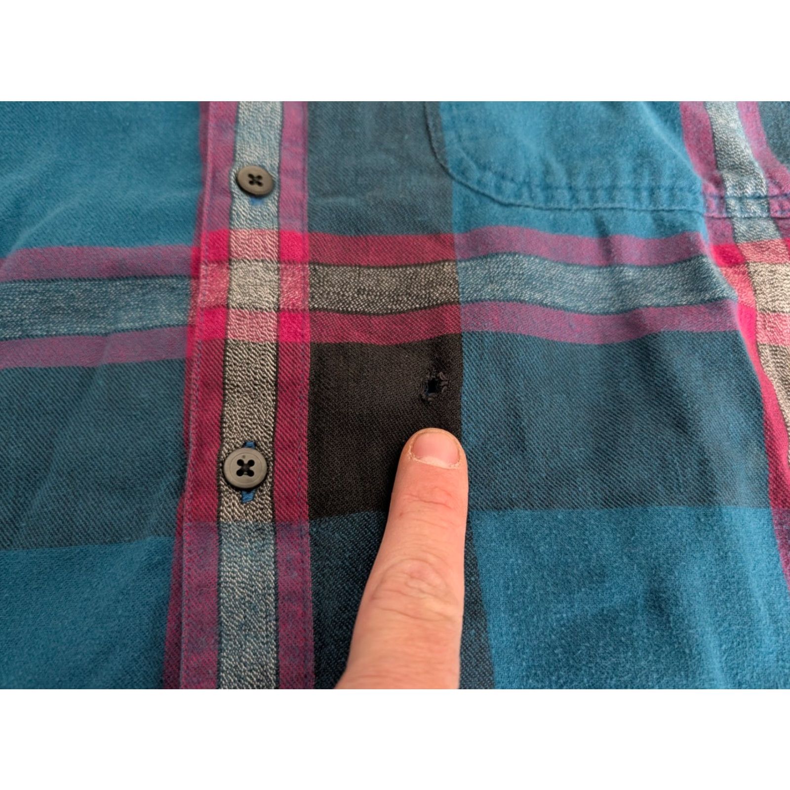 Dockers VINTAGE Dockers Shirt Mens L Blue Red Plaid Button-Down Cotton Long Sleeve 90s Casual Size US L / EU 52-54 / 3 - 7 Thumbnail