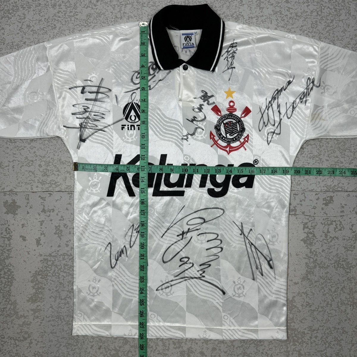 Vintage 1992 Vintage Corinthians Home Jersey Player Signature Size US M / EU 48-50 / 2 - 17 Thumbnail