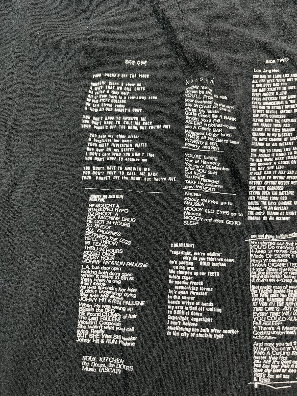 Band Tees Double Graphics ‘X’ Punk Band ‘Los Angeles’ Album Cover Size US L / EU 52-54 / 3 - 7 Thumbnail