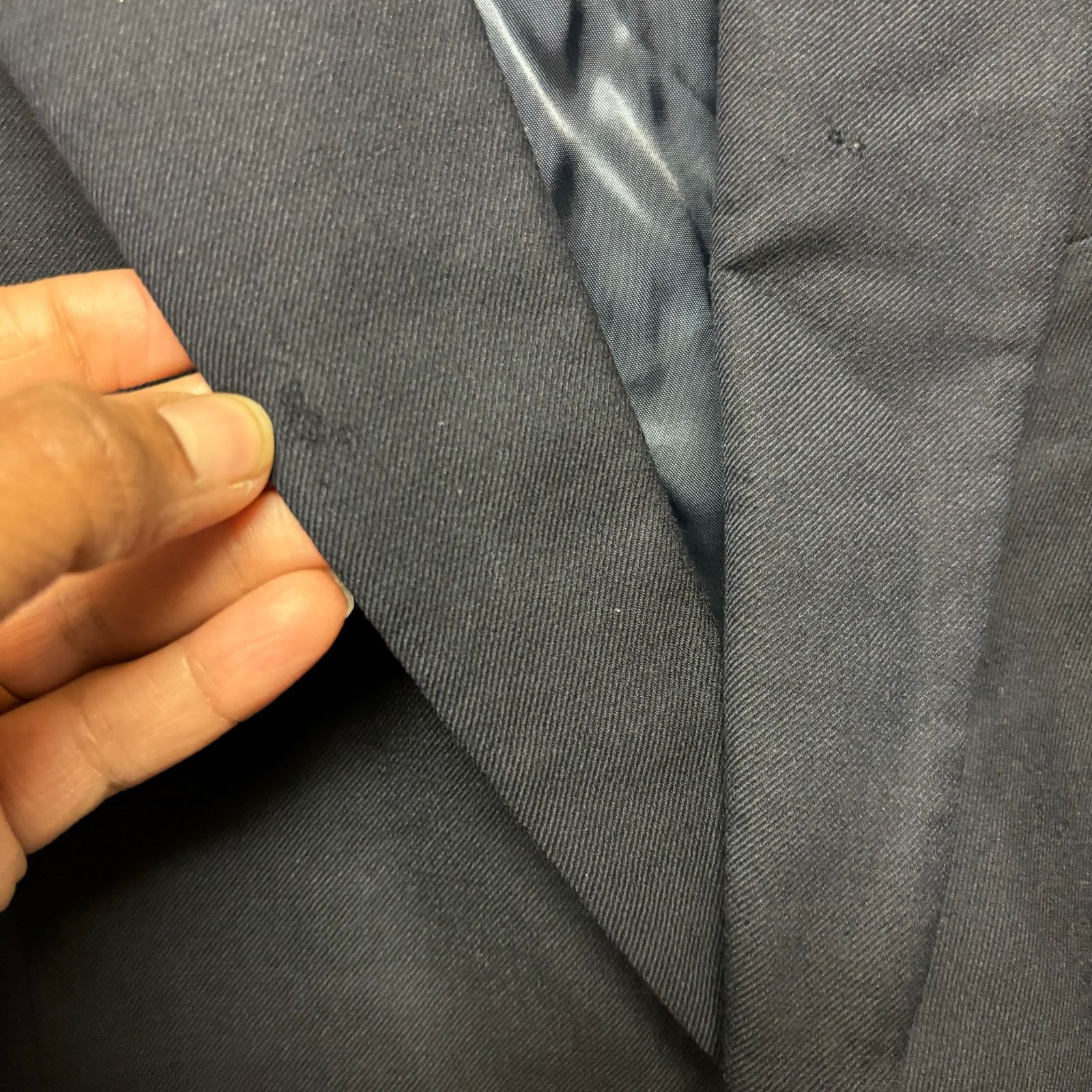 Hart Schaffner Marx Vintage Hart Schaffner Marx Blazer Wool Cashmere Blend 41R Size 40R - 12 Thumbnail