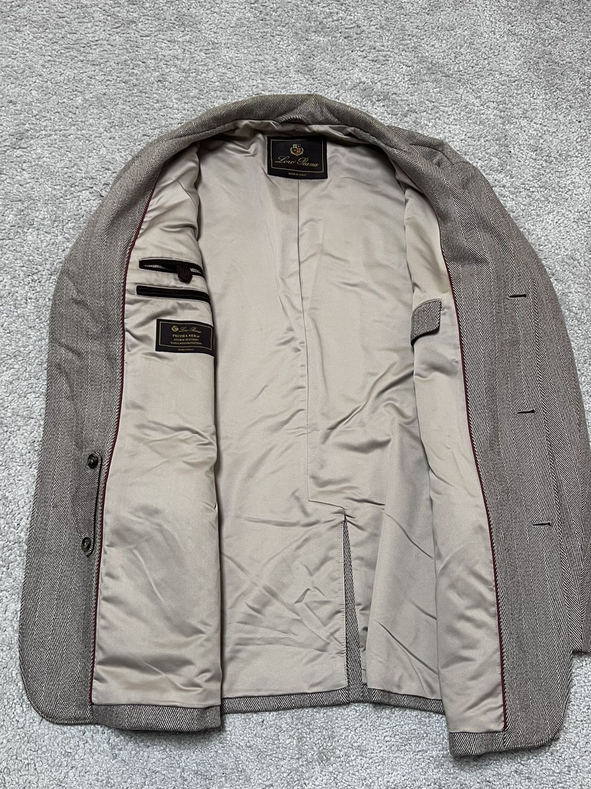 Loro Piana Loro Piana Pecora Nera Storm System Jacket Size XXL Size US XXL / EU 58 / 5 - 9 Thumbnail