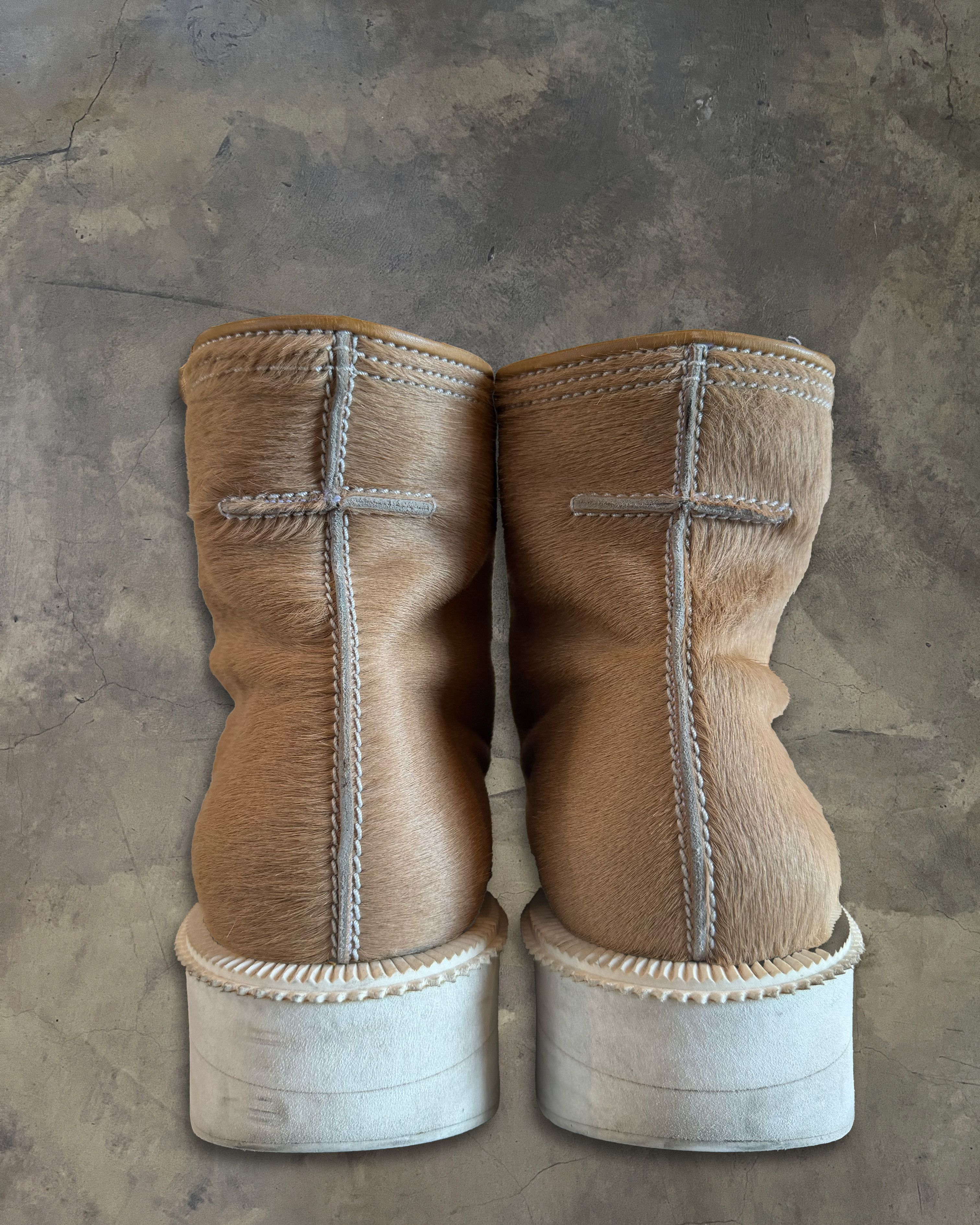 Givenchy GIVENCHY AW2012 DEER FUR HIGHTOPS Size US 10.5 / EU 43-44 - 4 Thumbnail