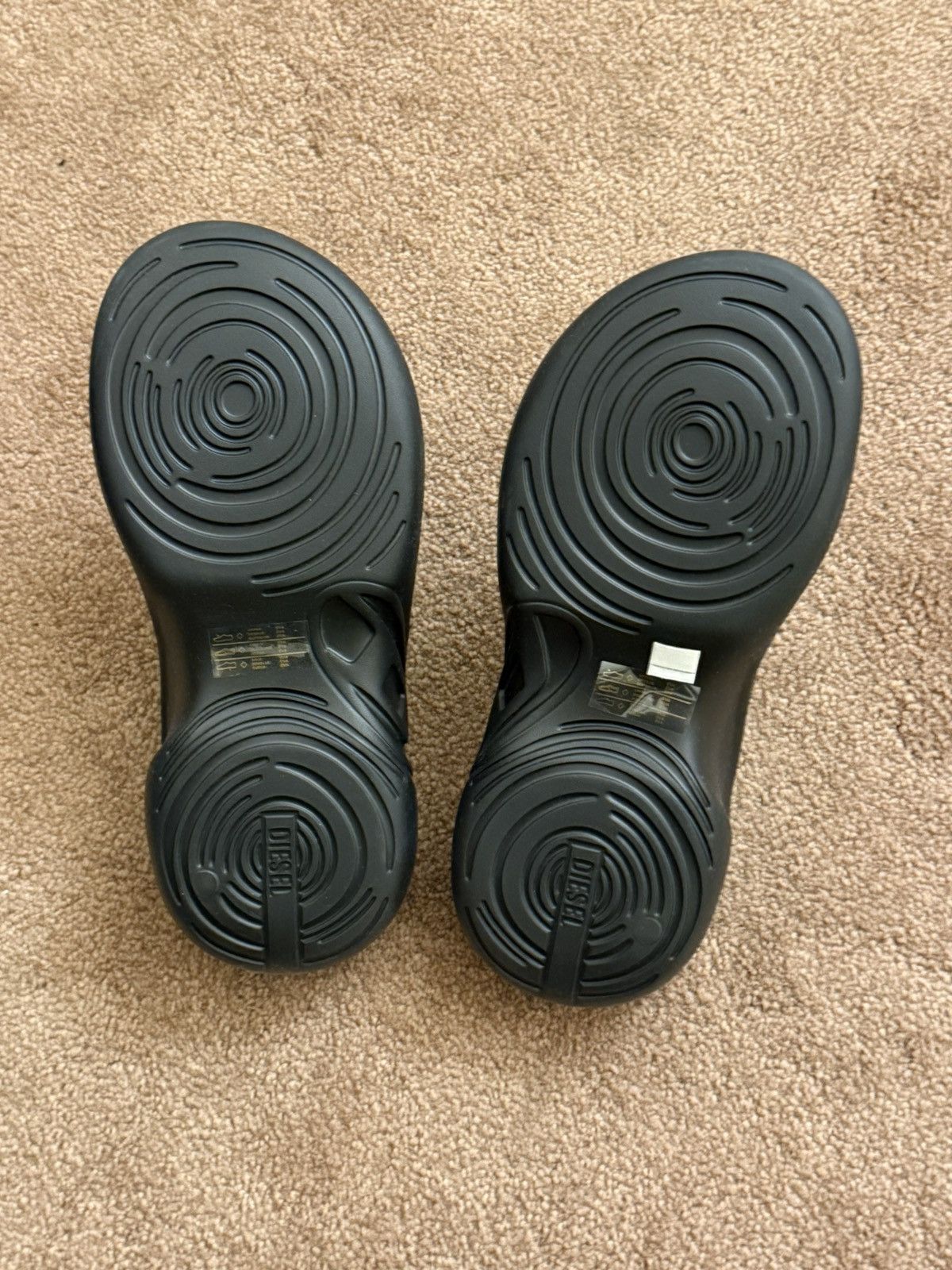 Diesel Sa maui x logo embossed flip flops Size US 9 / EU 42 - 3 Thumbnail